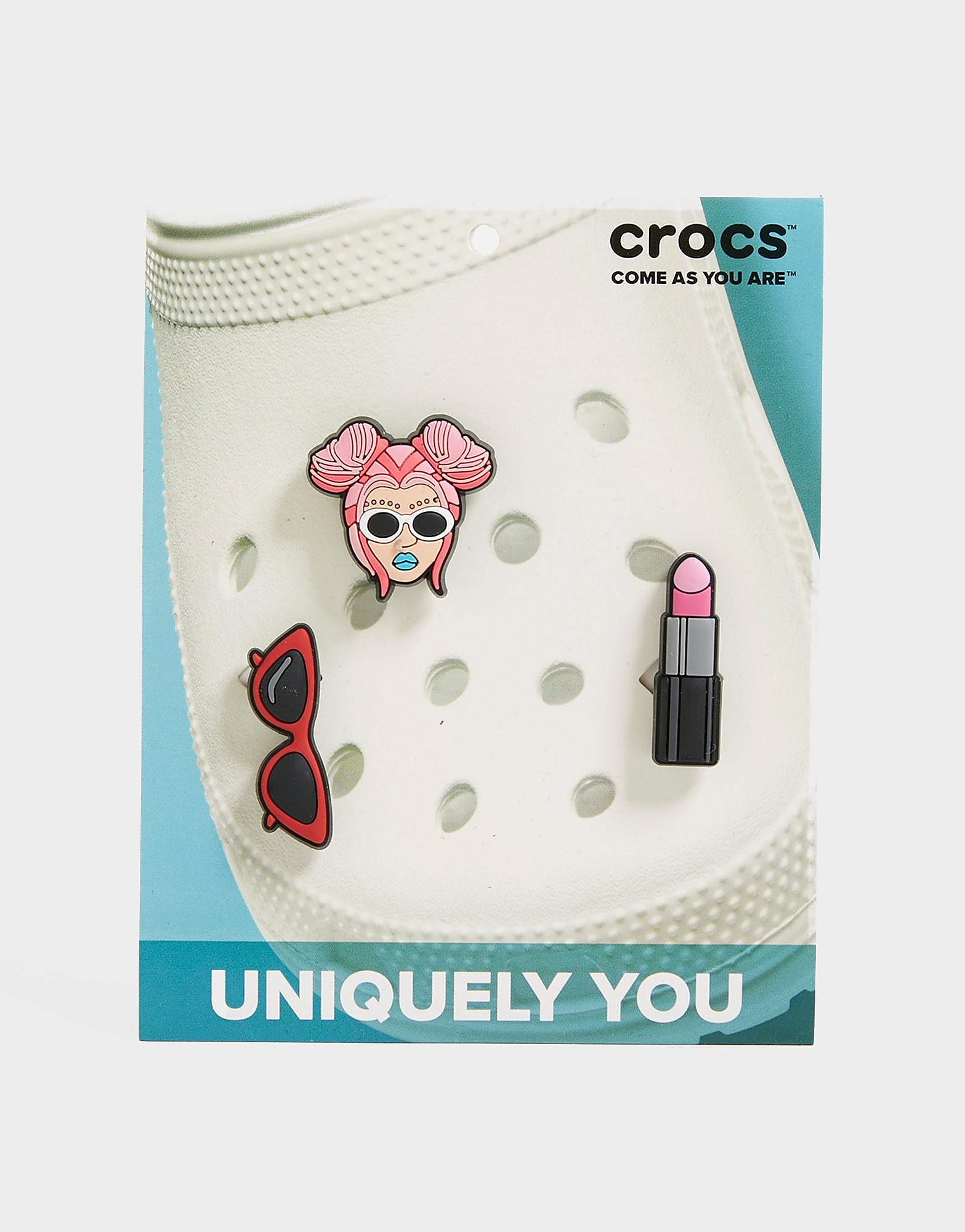 Crocs 3-Pack Jibbitz Charms - Multi Coloured - Womens, Multi Coloured