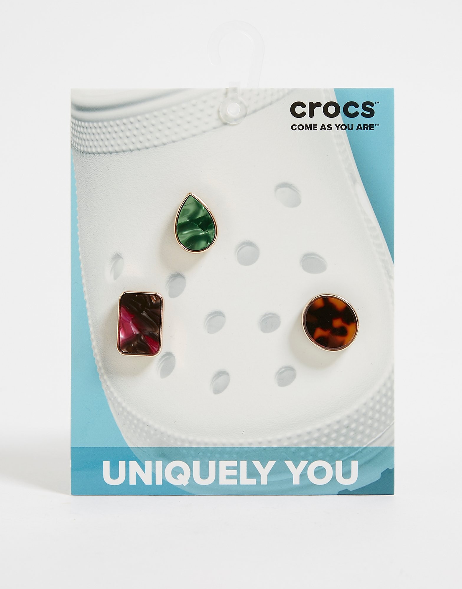

Crocs 3-Pack Gem Jibbitz Charms - Multi Coloured - Womens, Multi Coloured