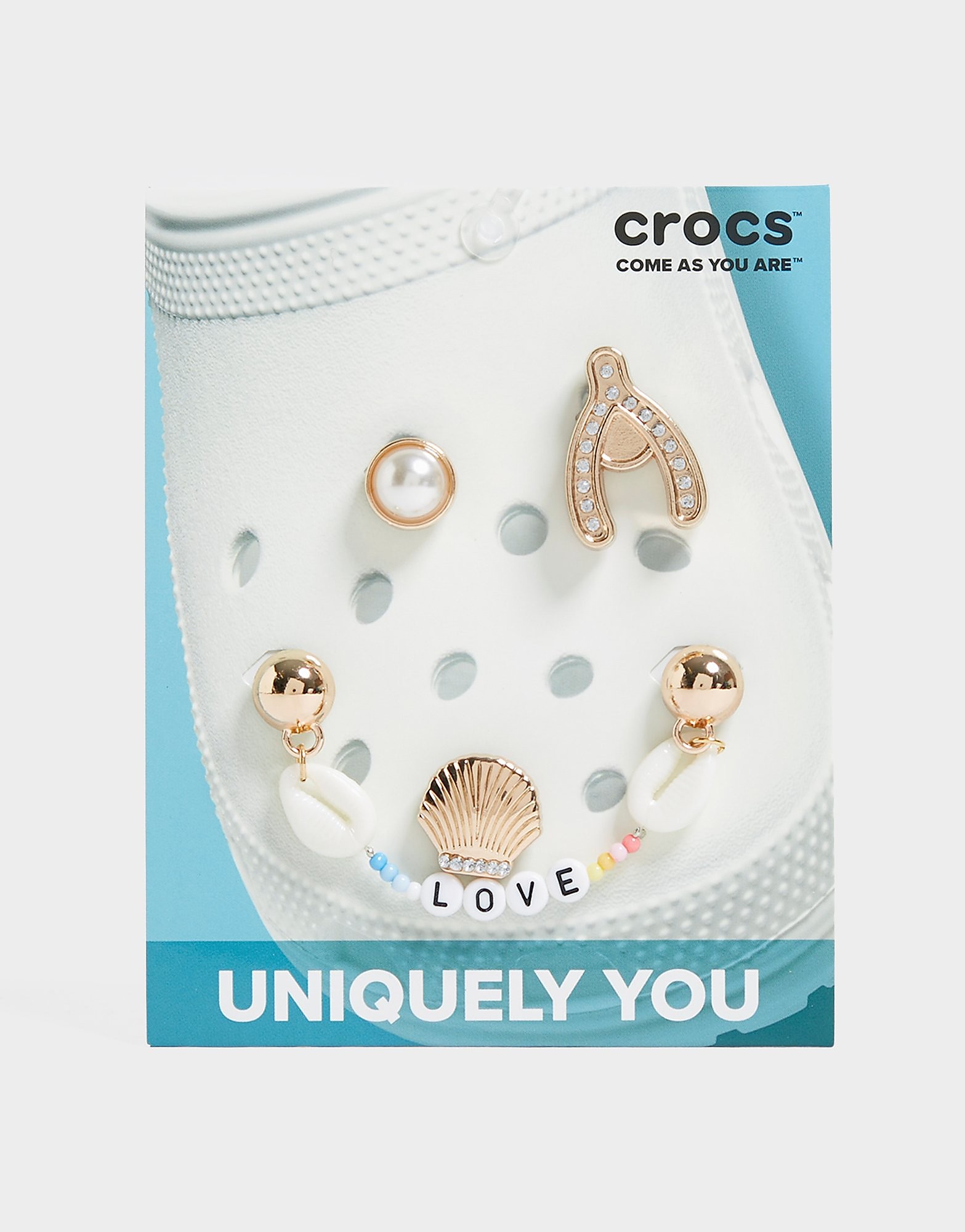 

Crocs 5-Pack Jibbitz Charms - Gold - Womens, Gold