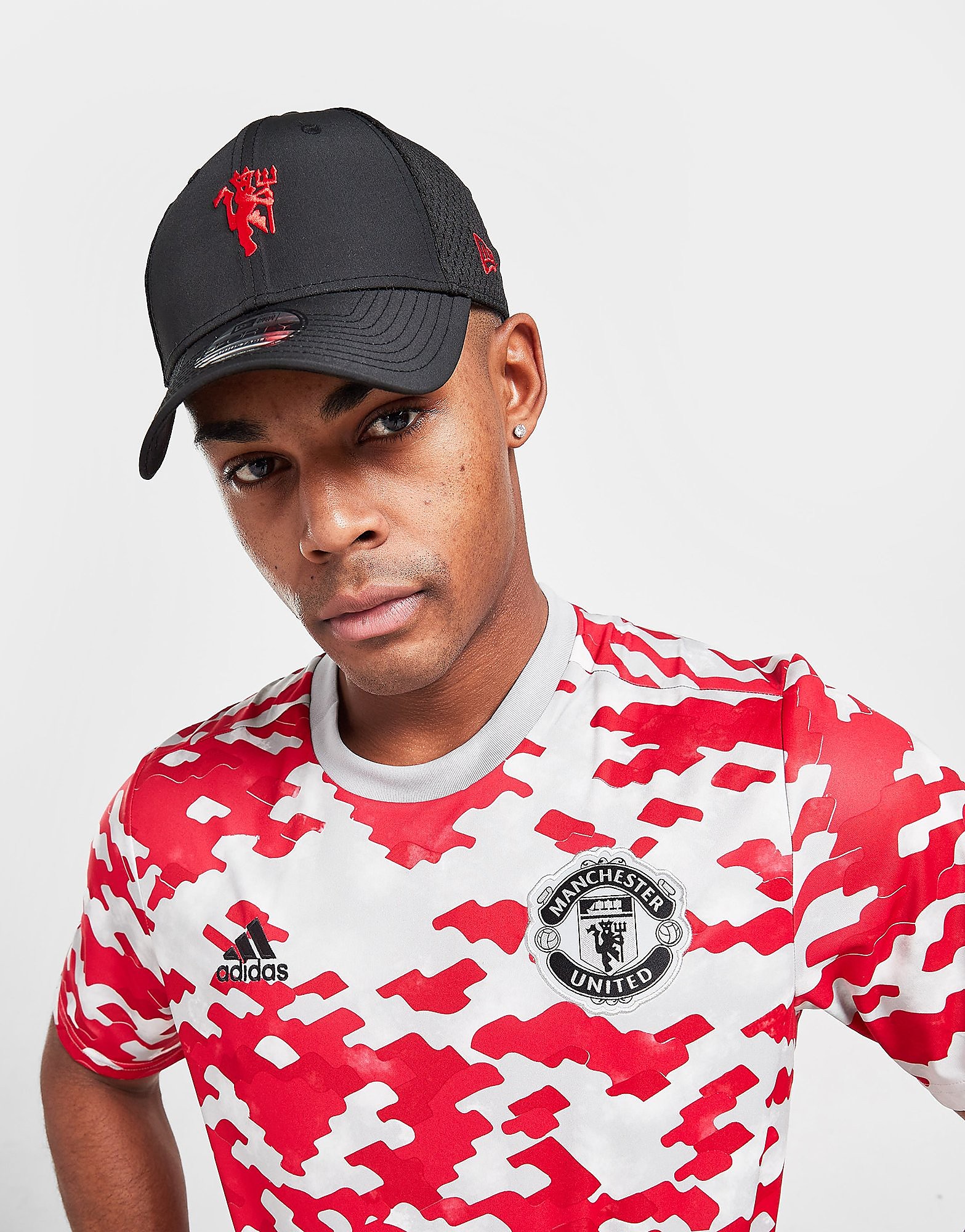 

New Era Manchester United FC 9FORTY Cap - Black - Mens, Black