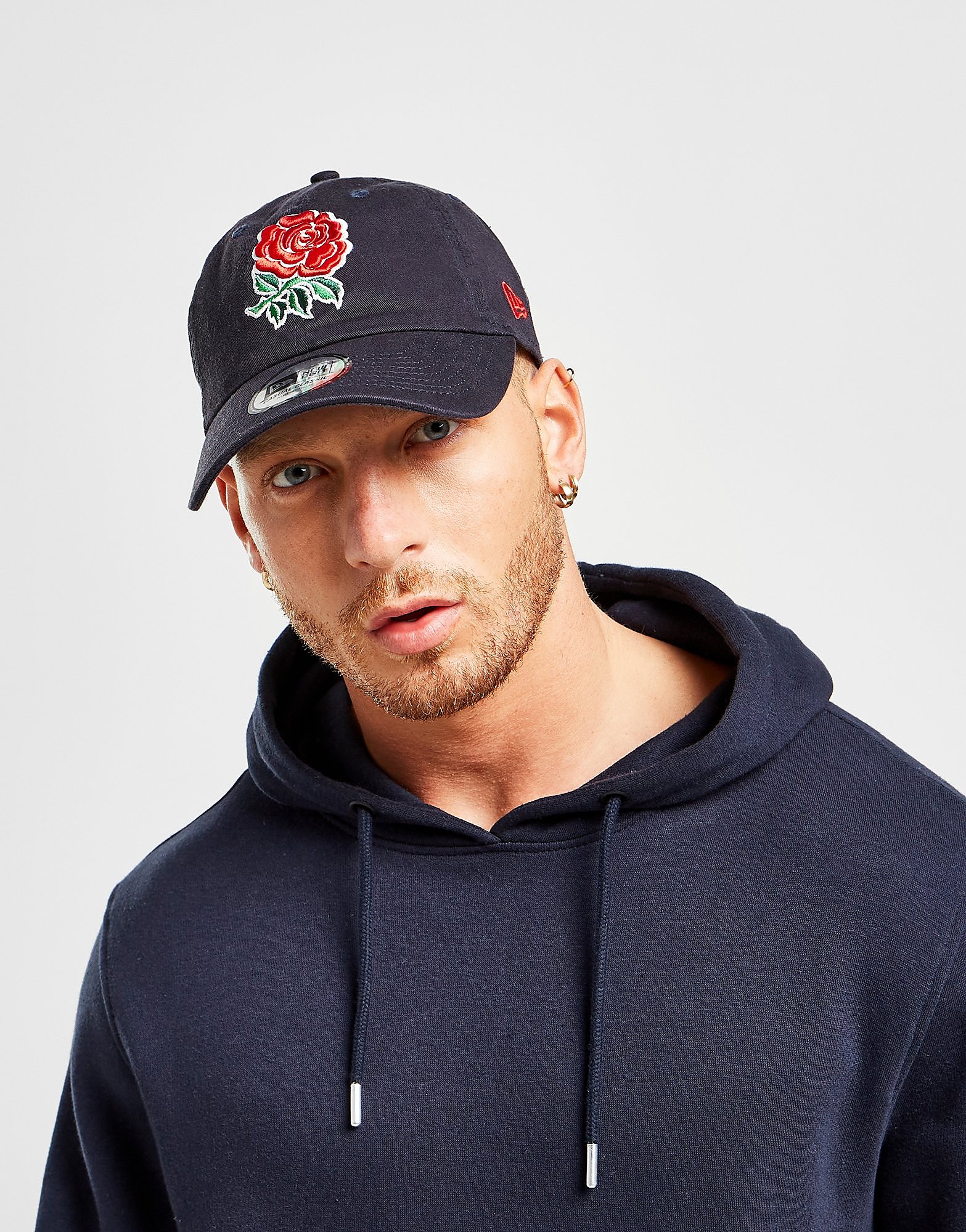 

New Era England Rugby 9FORTY Cap - Black - Womens, Black