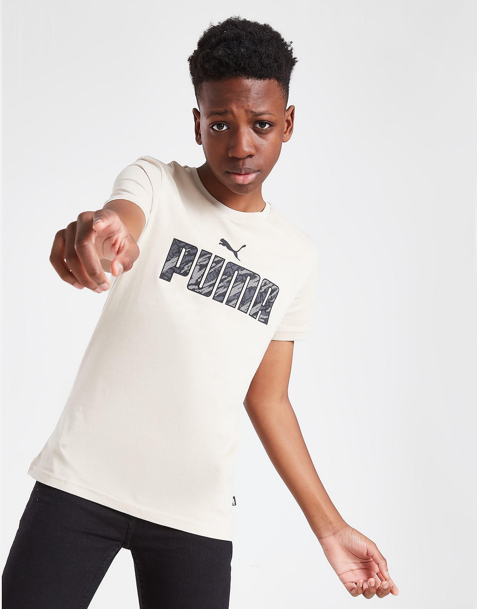

Puma Graphic T-Shirt Junior - Beige - Kids, Beige