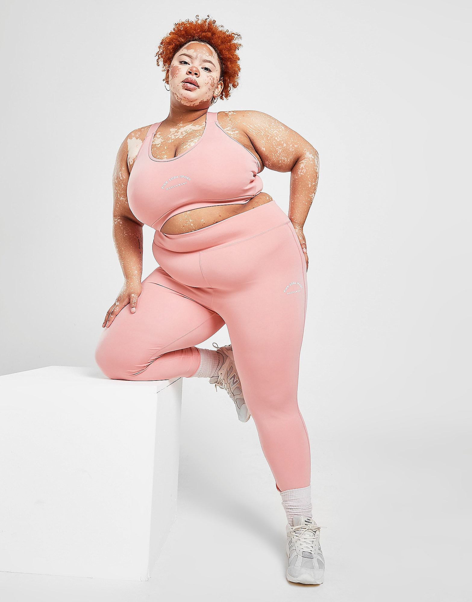 

Pink Soda Sport Victory Sculpt Plus Size Tights - Only at JD - Pink - Womens, Pink