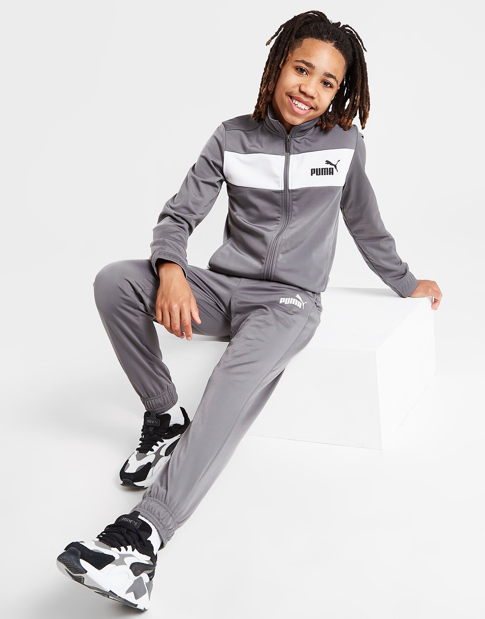 

Puma Tracksuit Junior - Grey - Kids, Grey