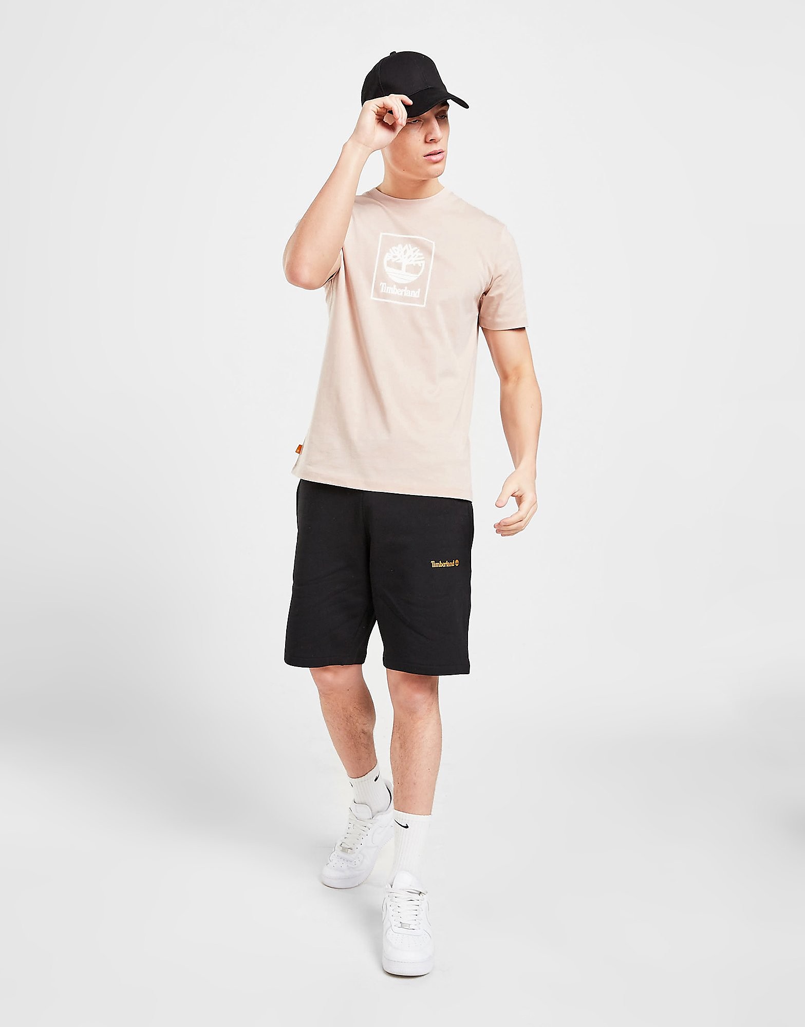 

Timberland Stacked Box T-Shirt - Pink, Pink