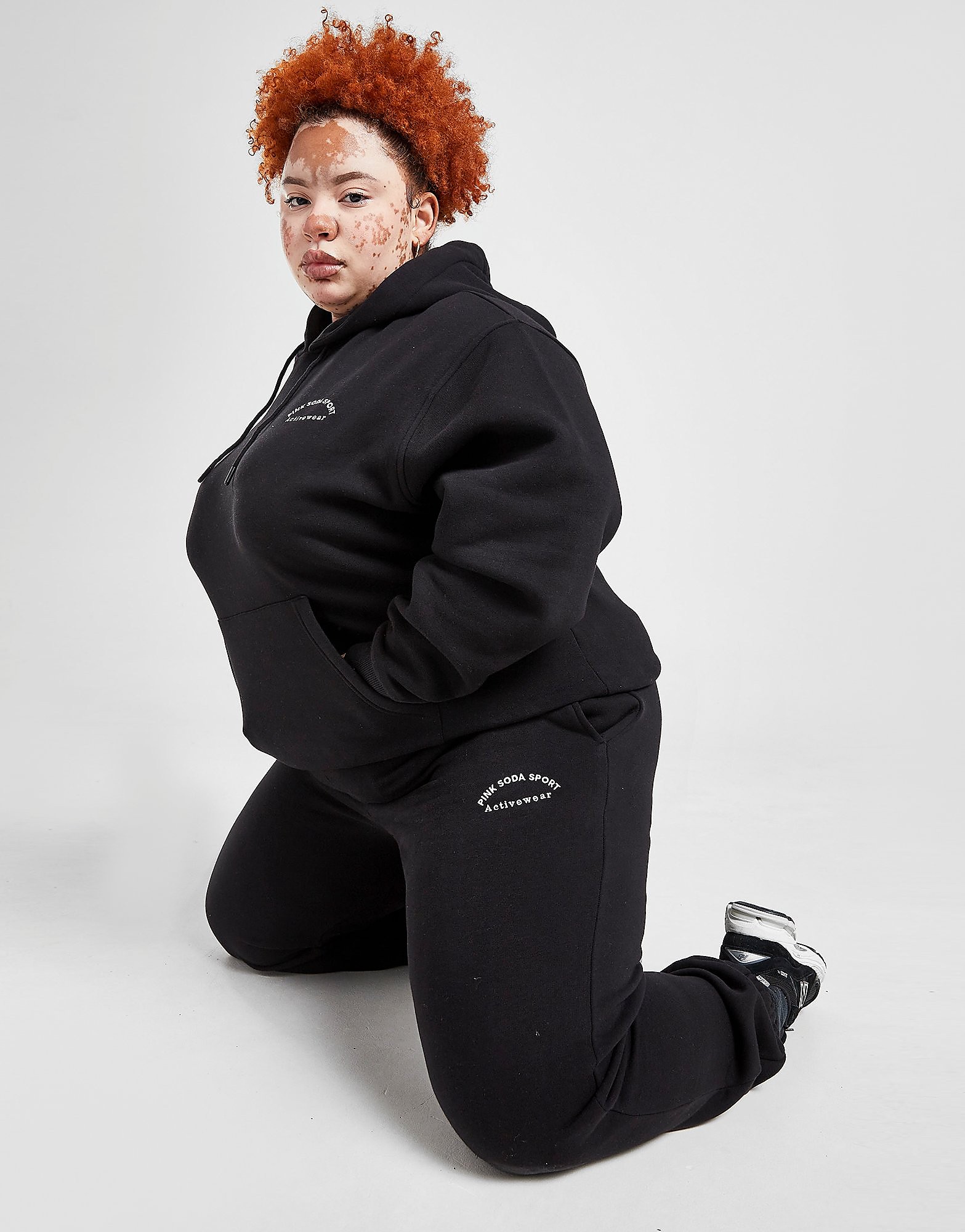 

Pink Soda Sport Plus Size Core Legacy Joggers - Only at JD - Black - Womens, Black