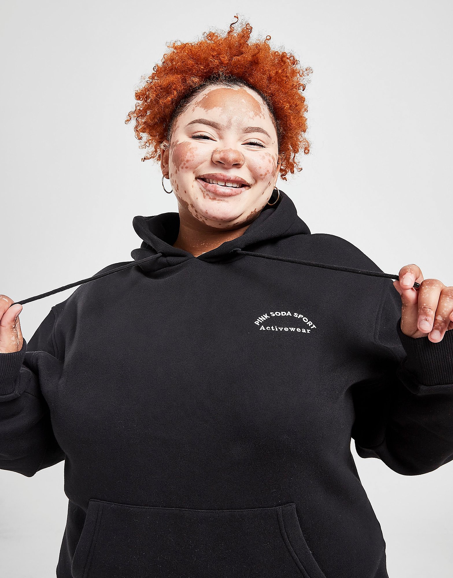 

Pink Soda Sport Plus Size Legacy Overhead Hoodie - Only at JD - Black - Womens, Black