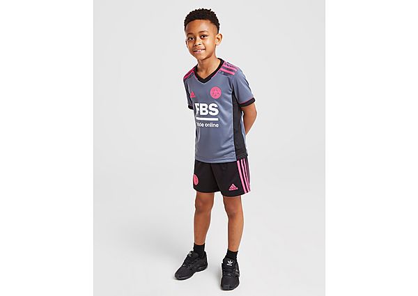 adidas Leicester City FC 2021/22 Third Kit Children - Grey - Kids, Grey