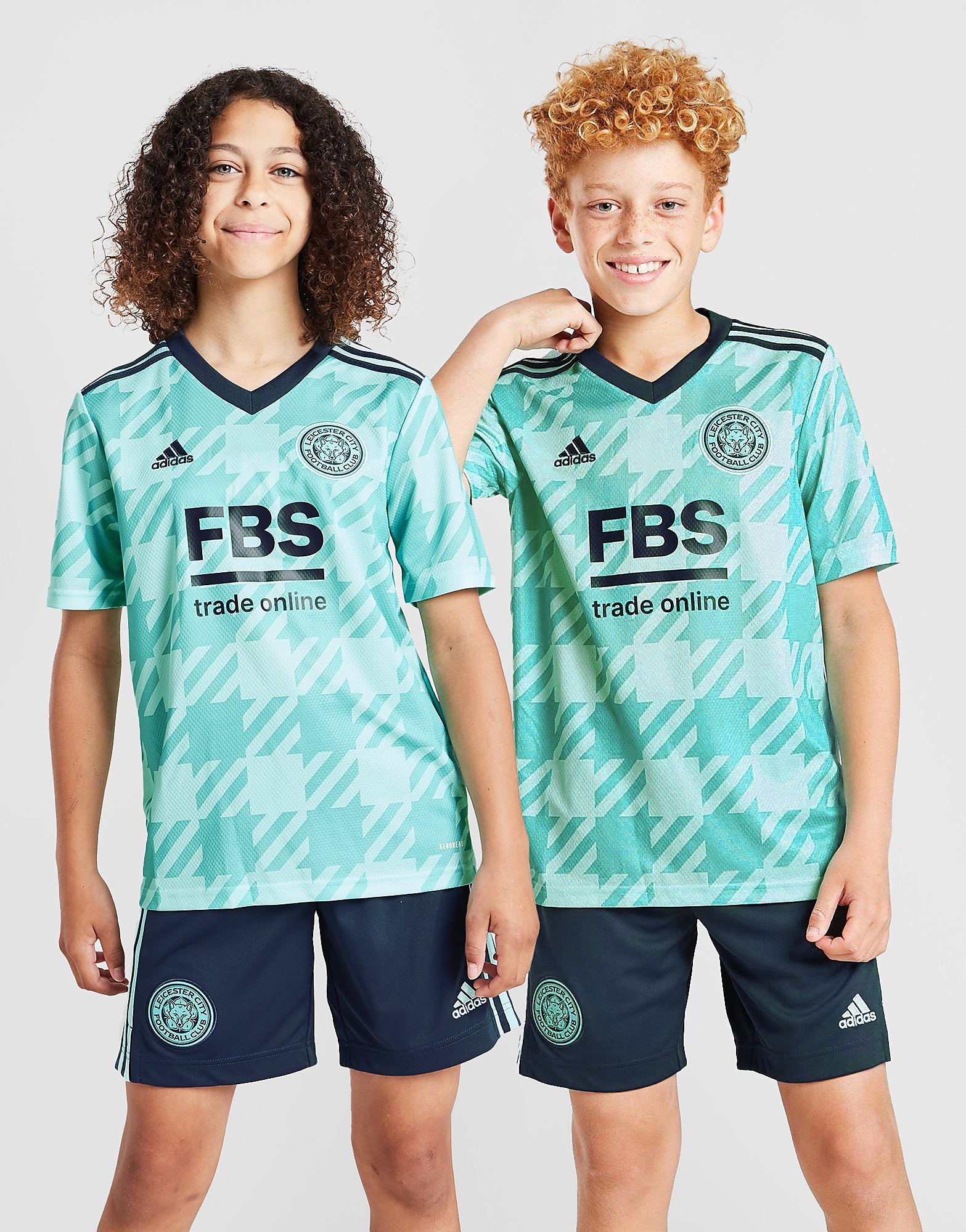 

adidas Leicester City FC 2021/22 Away Shirt Junior - Green - Kids, Green