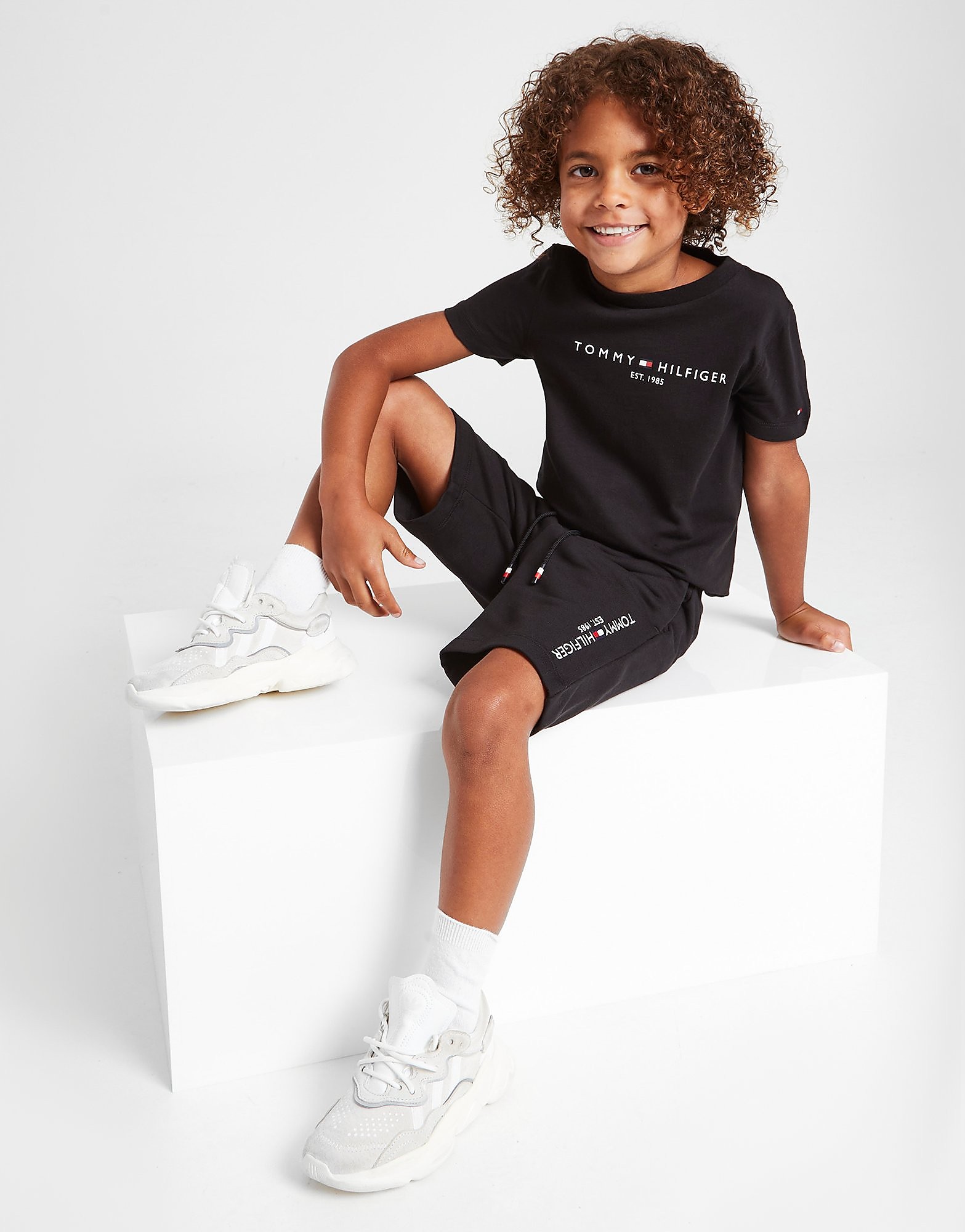 

Tommy Hilfiger Essential T-Shirt/Shorts Set Children - Black - Kids, Black