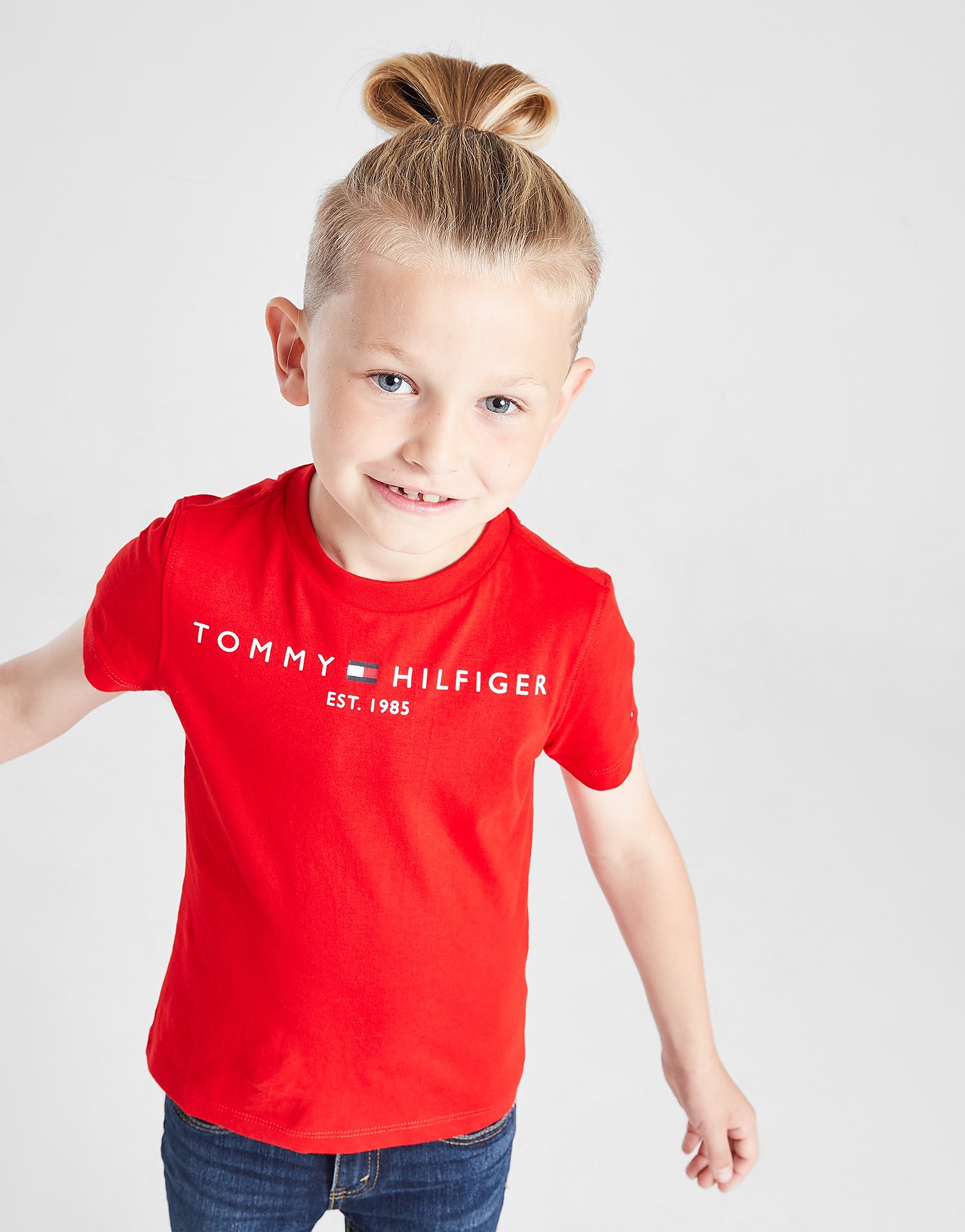 

Tommy Hilfiger Essential T-Shirt Children - Red - Kids, Red