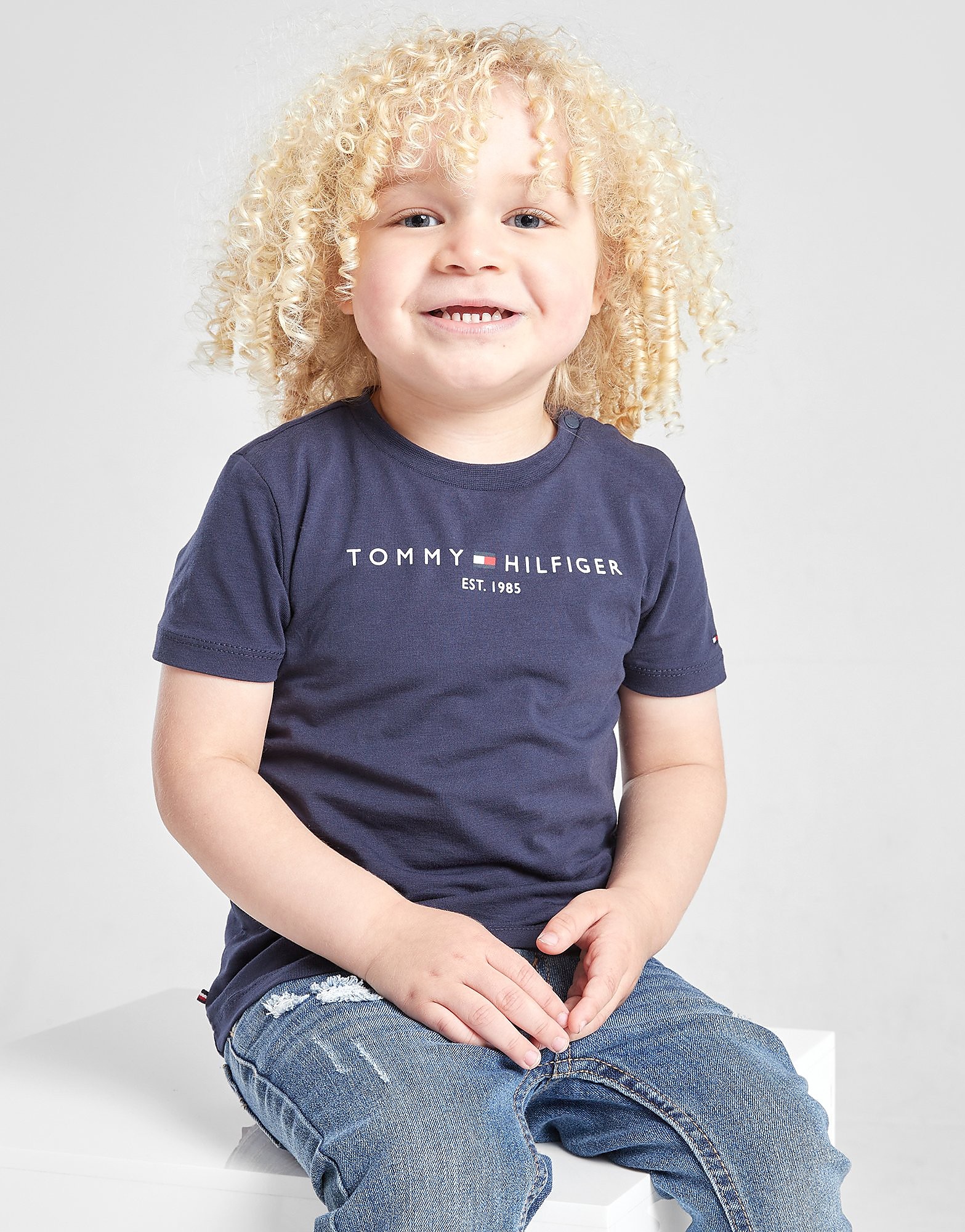 

Tommy Hilfiger Essential T-Shirt Infant - Blue - Kids, Blue