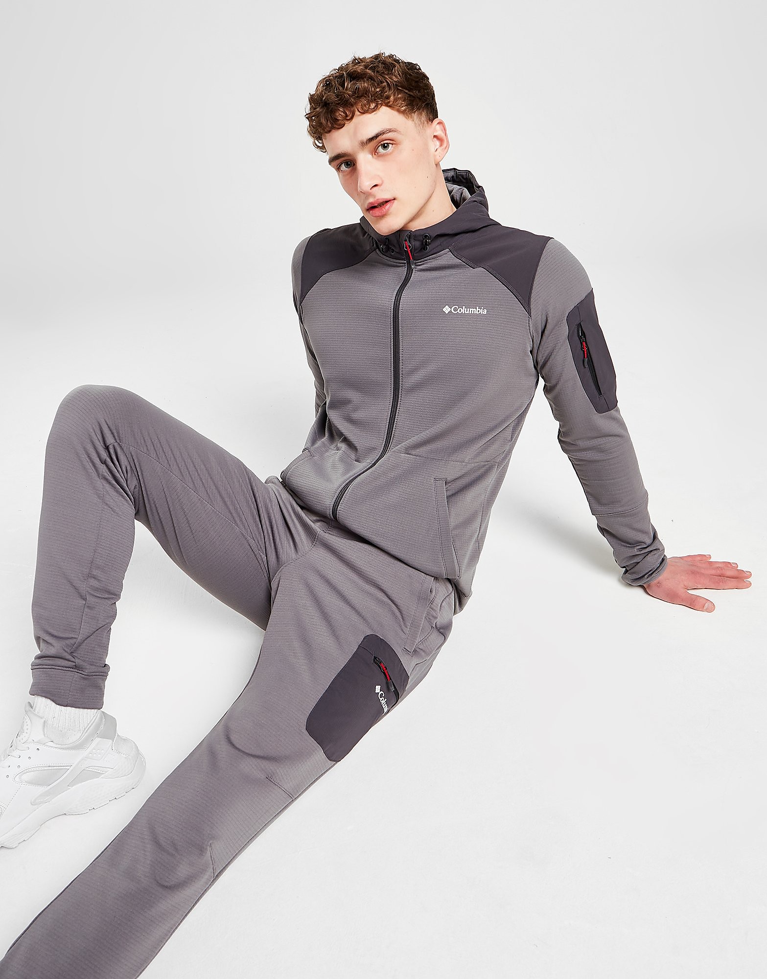 

Columbia Tall Heights Full Zip Hoodie - Only at JD - Grey - Mens, Grey
