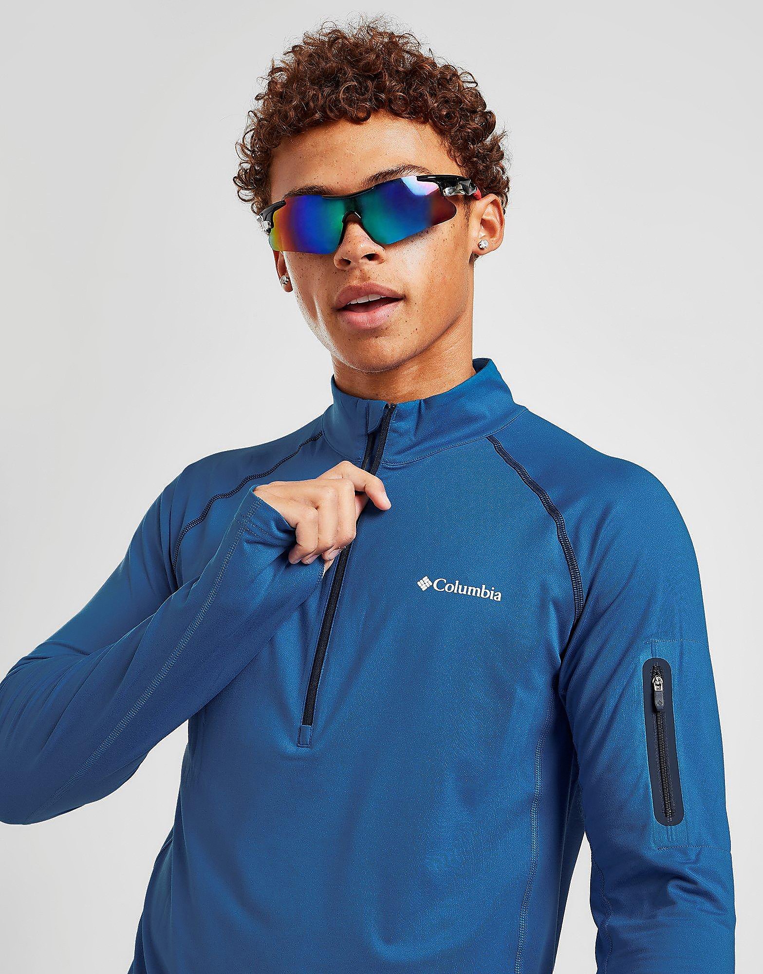 Columbia Poly 1/4 Zip Top - Only at JD - Blue - Mens, Blue