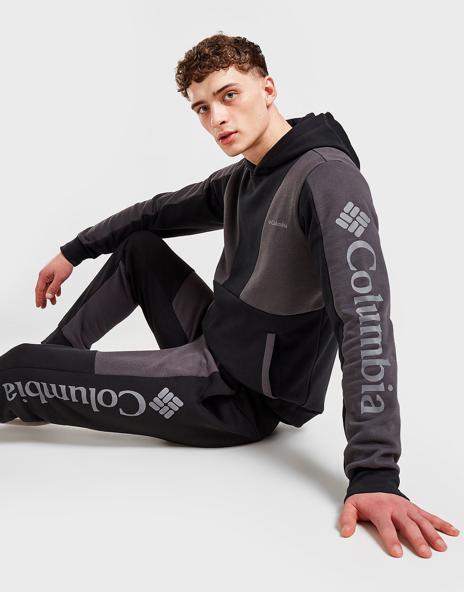 

Columbia Lodge Overhead Hoodie - Black - Mens, Black