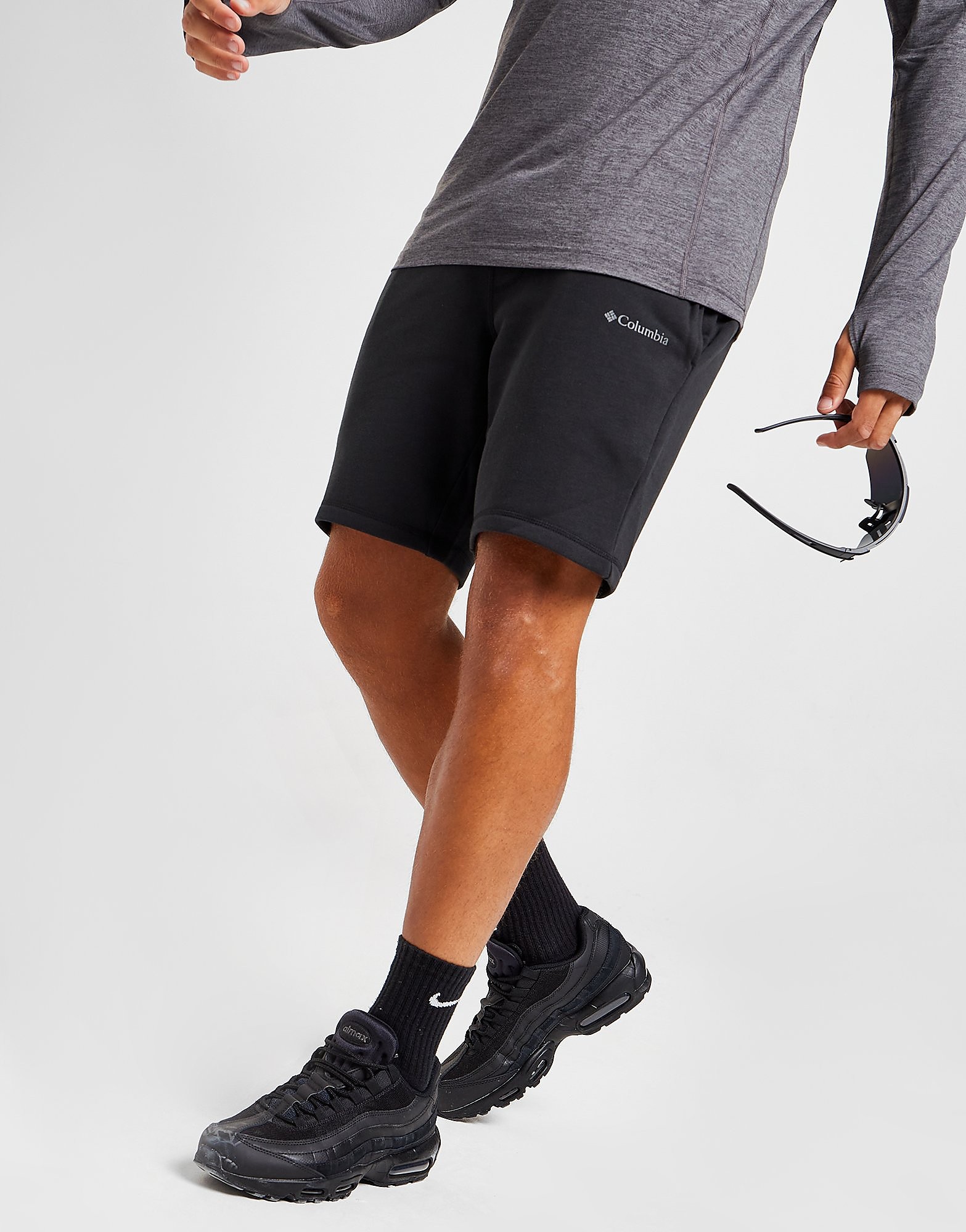 

Columbia Fleece Shorts - Black - Mens, Black