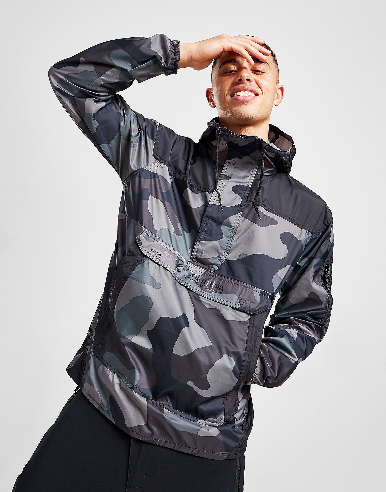 

Columbia Challenger Jacket - Grey/Black - Mens, Grey/Black