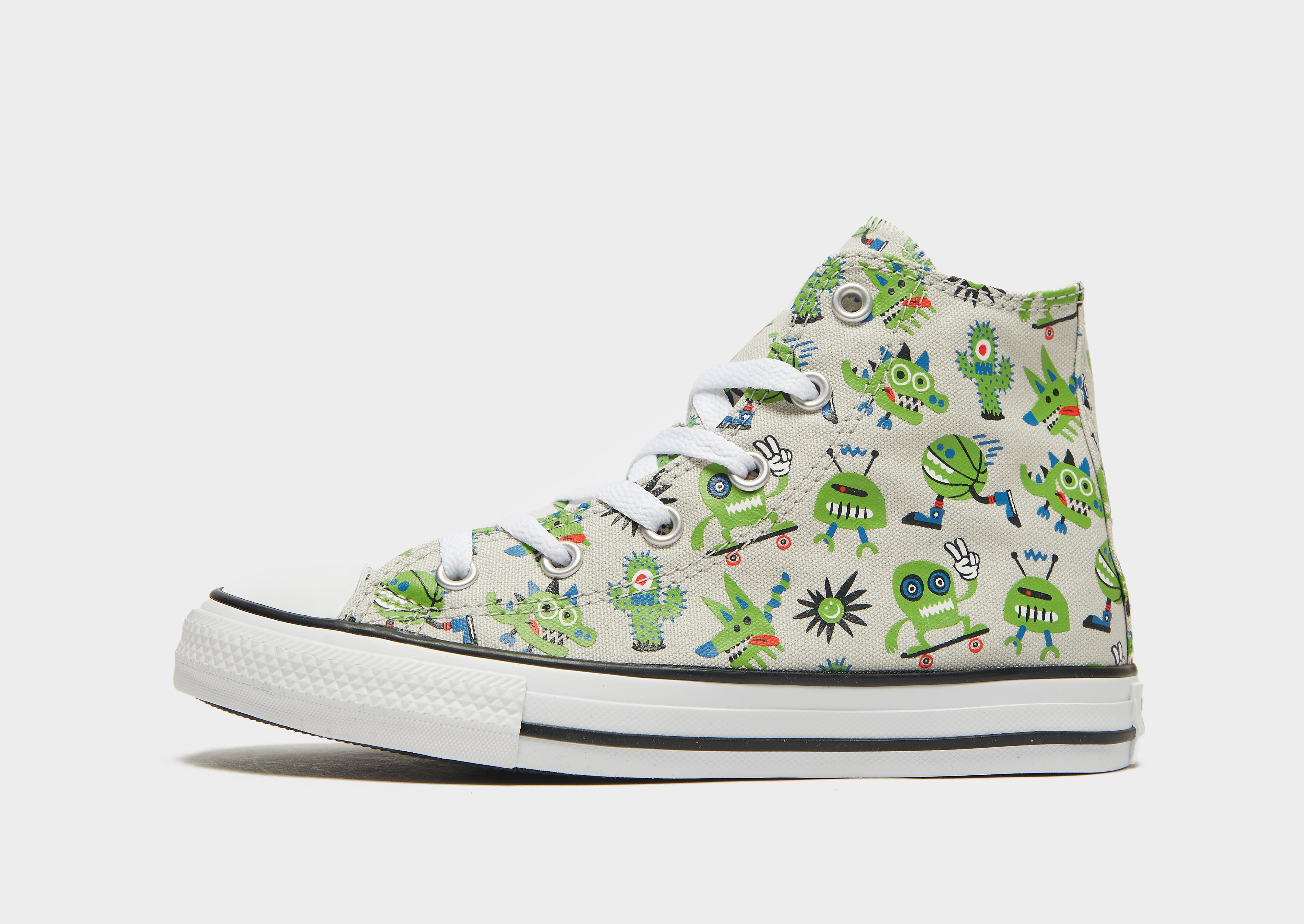 

Converse Chuck Taylor All Star High Creature Children - Grey - Kids, Grey
