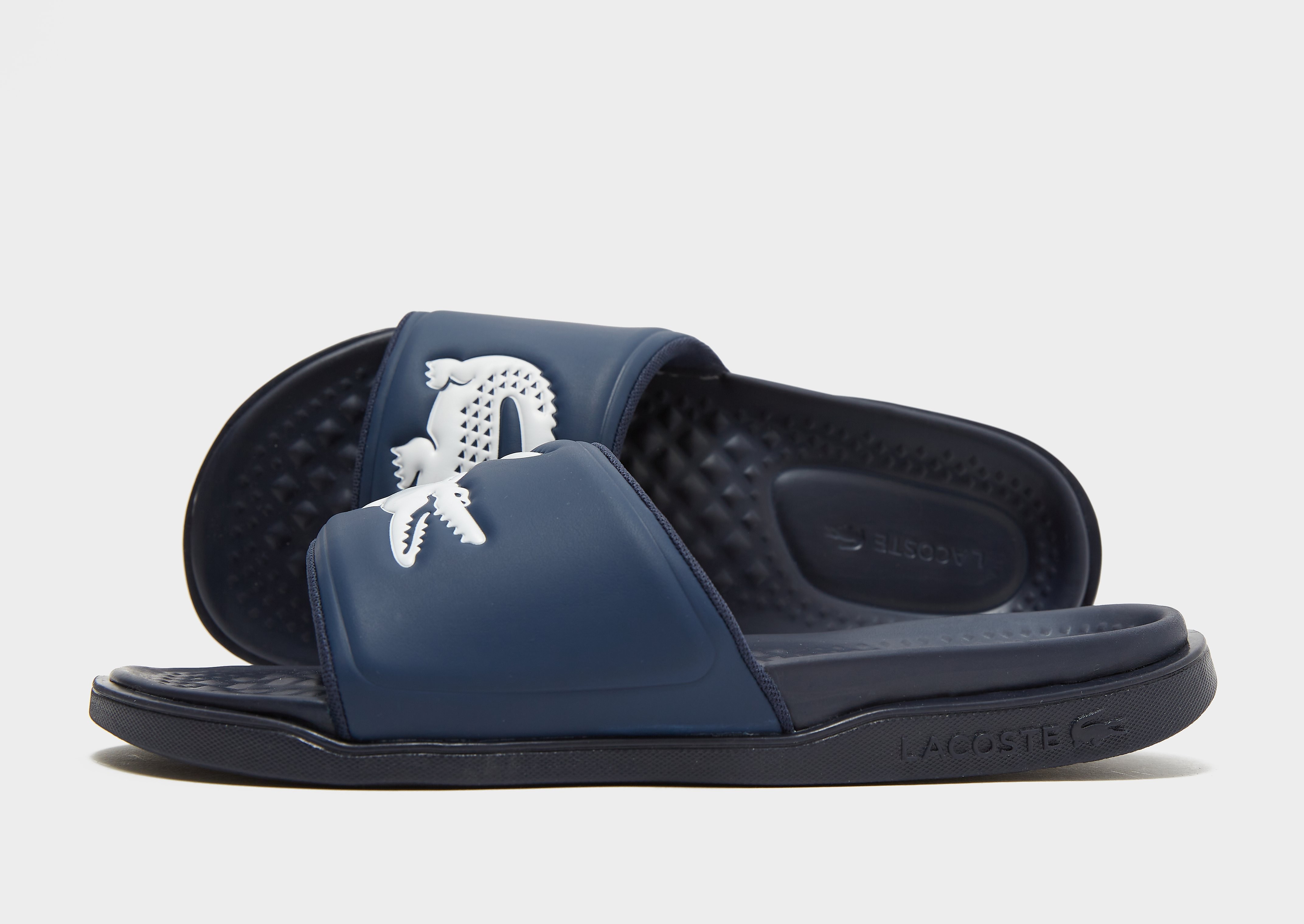 

Lacoste Dualiste Slides - Navy - Mens, Navy
