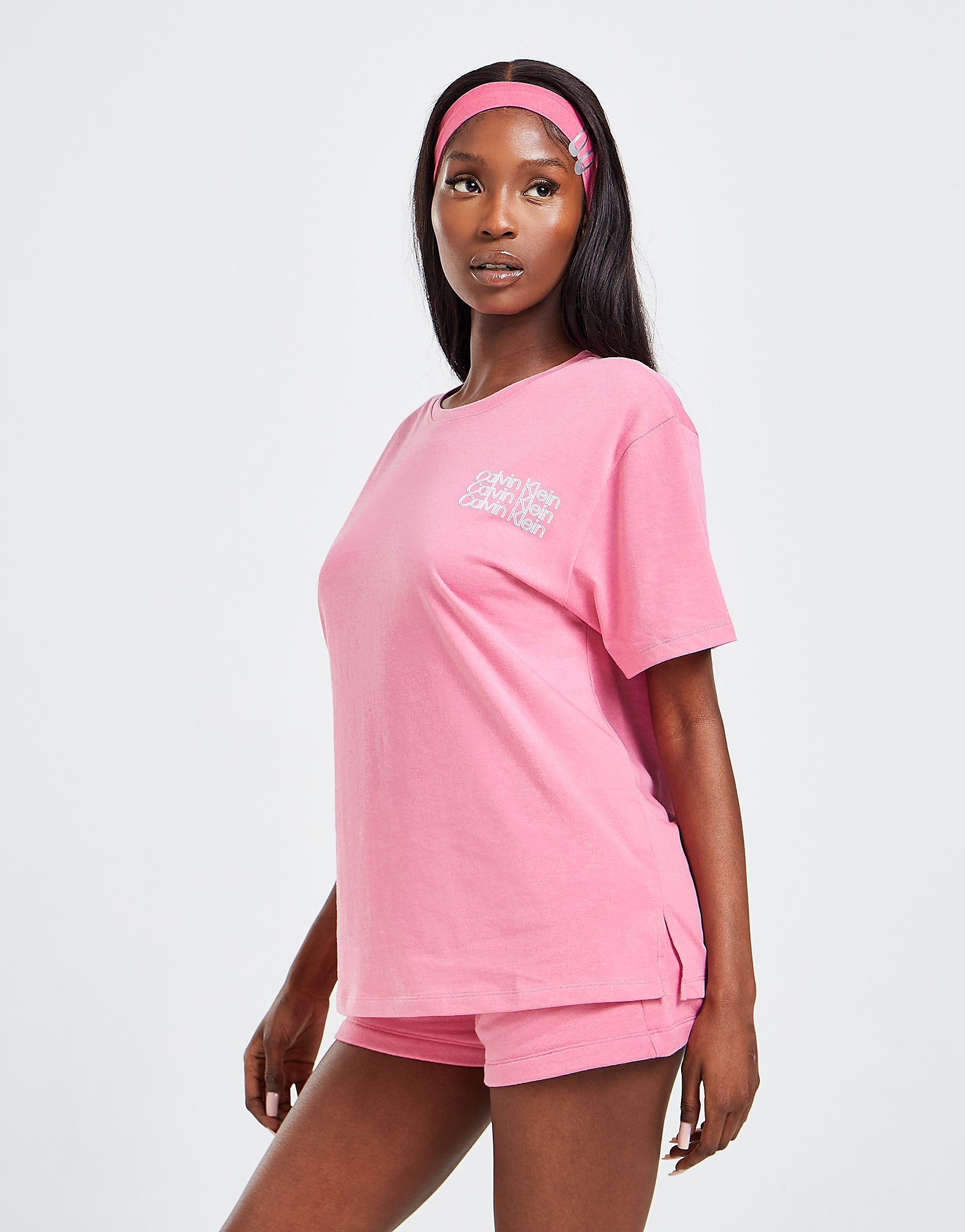 

Calvin Klein Repeat T-Shirt - Only at JD - Pink - Womens, Pink