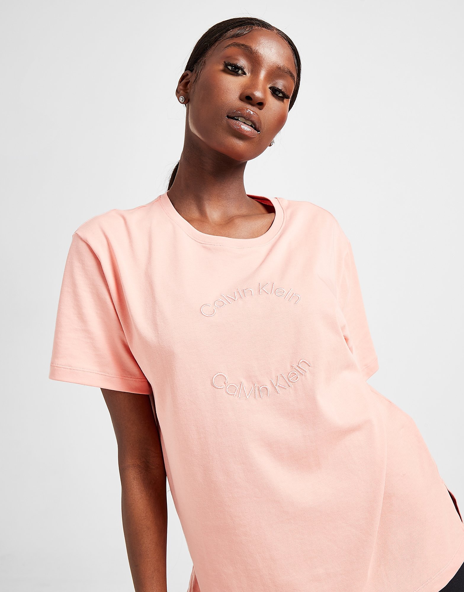 

Calvin Klein Circle T-Shirt - Only at JD - Pink - Womens, Pink