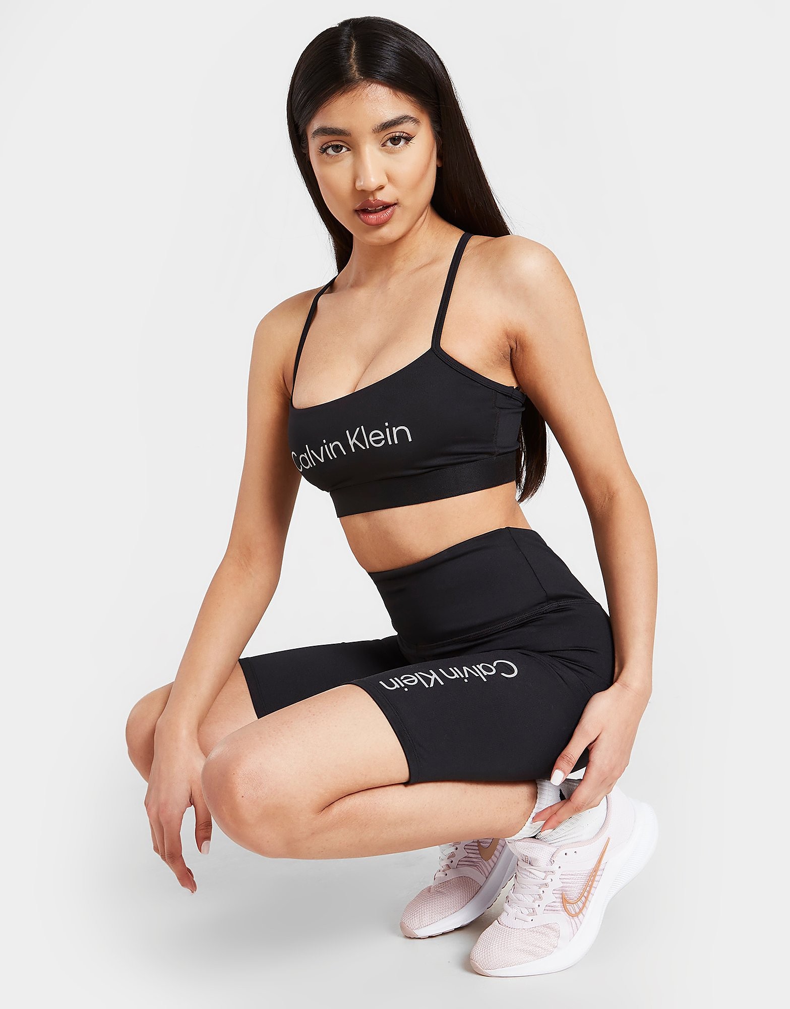 

Calvin Klein Cycle Shorts - Black - Womens, Black