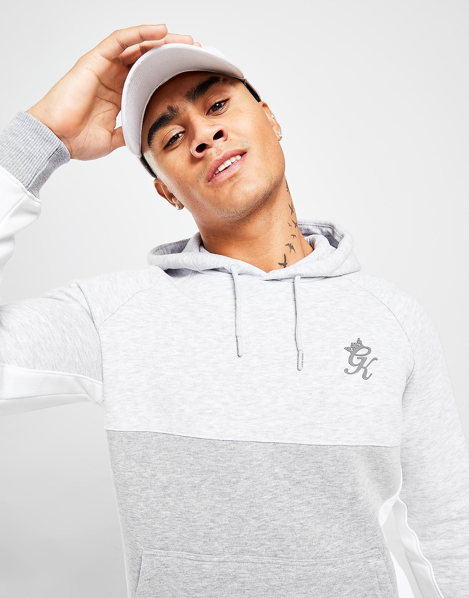 

Gym King Minefield Overhead Hoodie - Grey - Mens, Grey