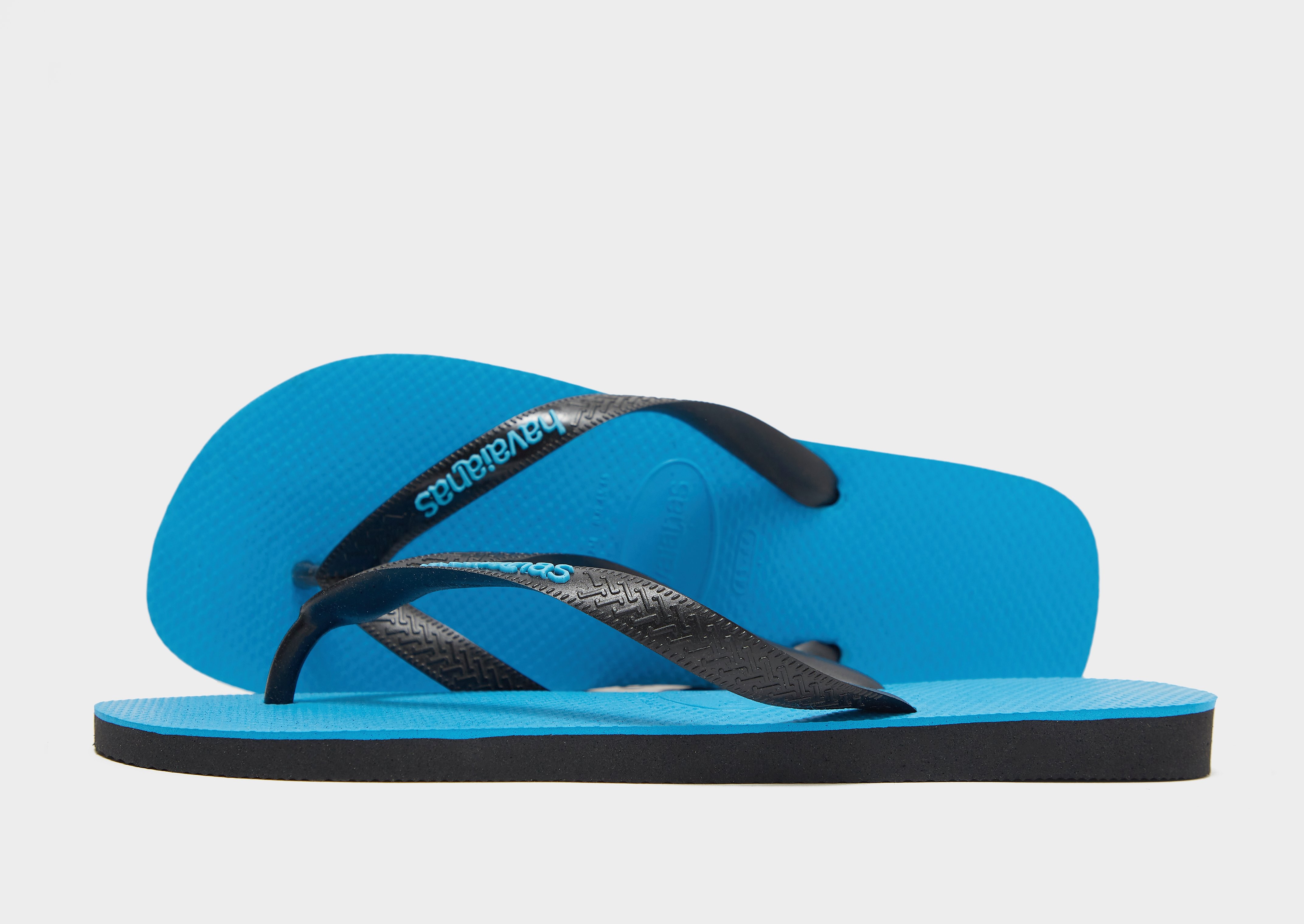 

Havaianas Top Logo Pop Up Flip Flops - Blue - Mens, Blue