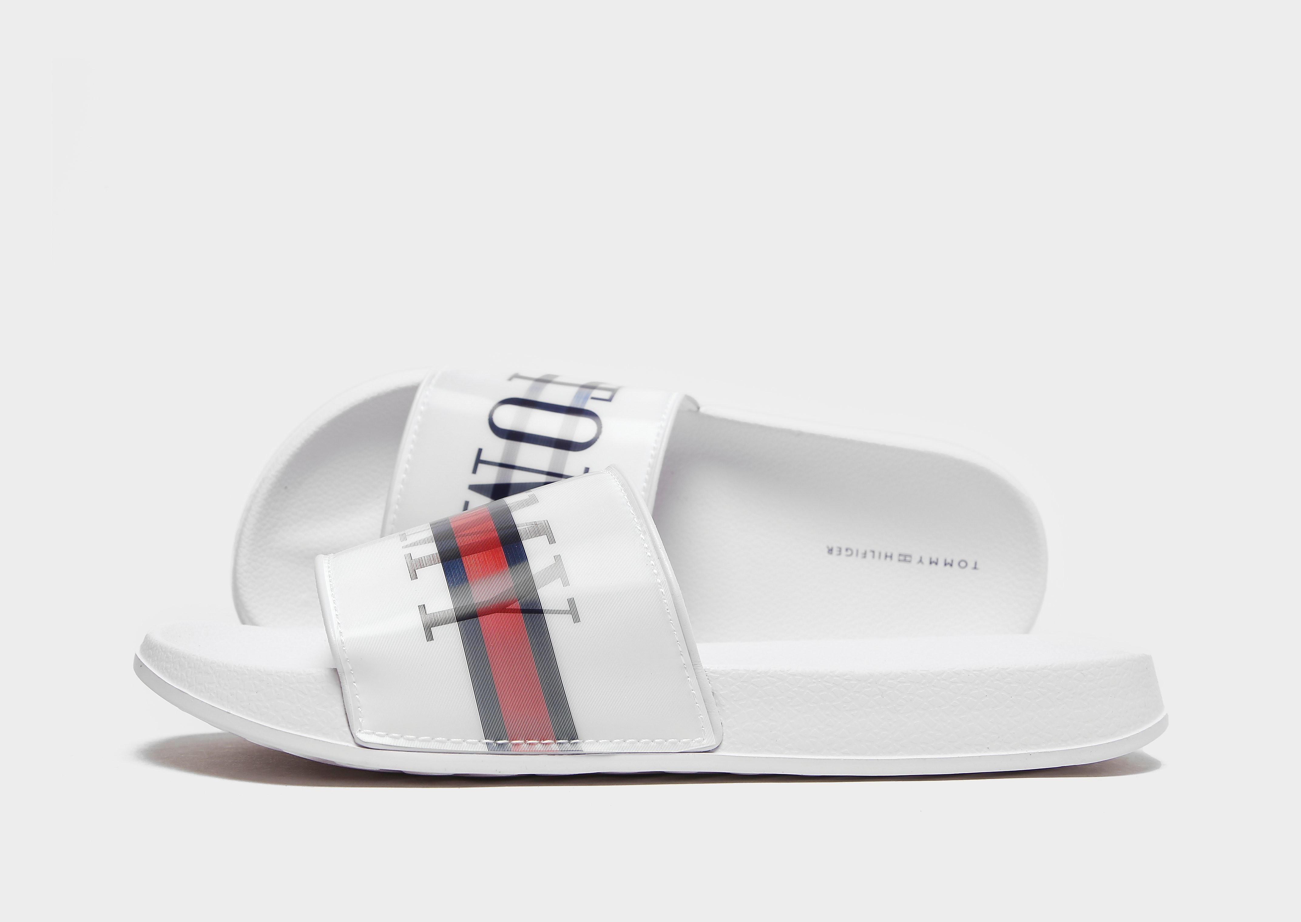 

Tommy Hilfiger Holographic Slides Junior - White - Kids, White