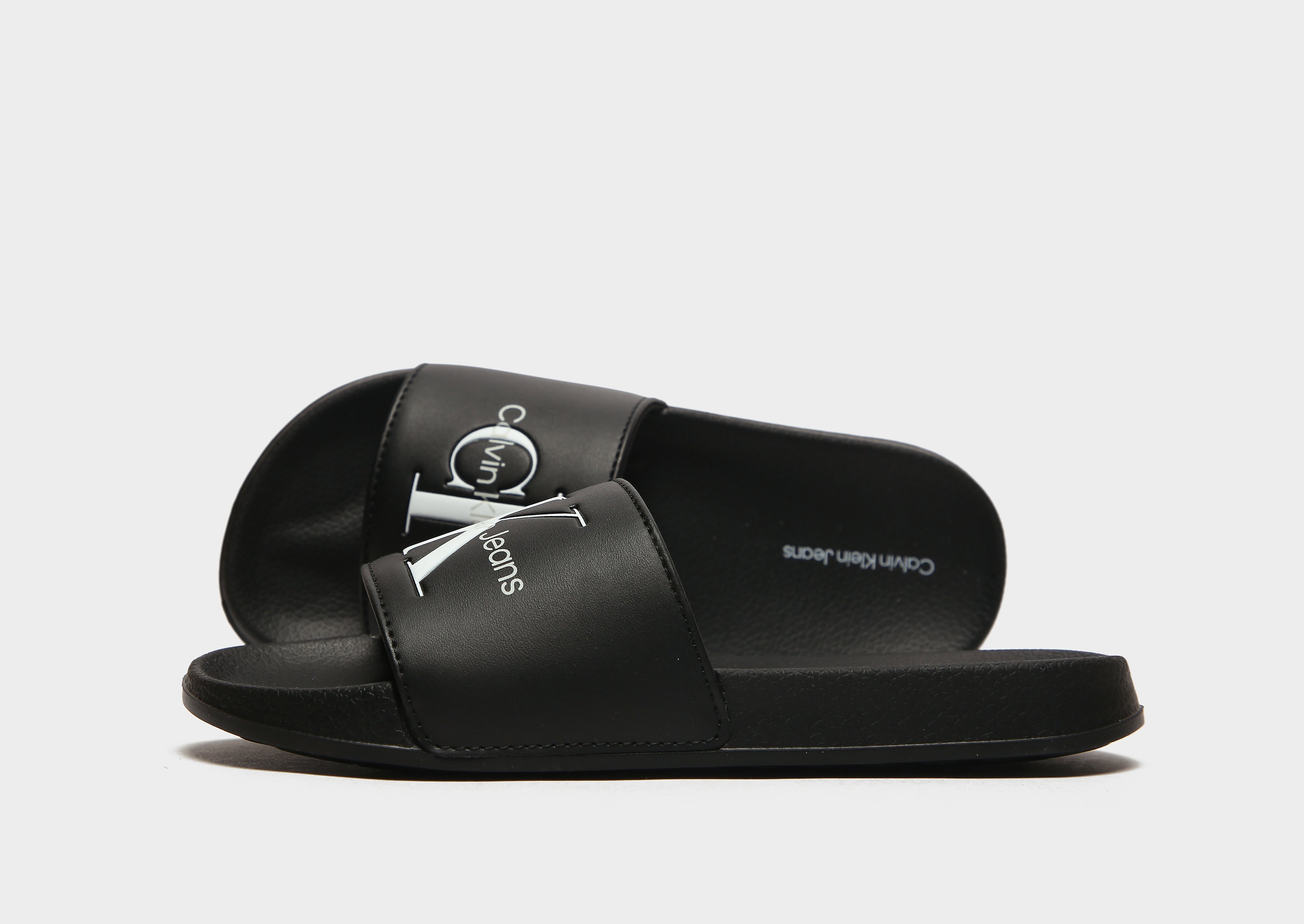 

Calvin Klein Logo Slides Children - Black - Kids, Black