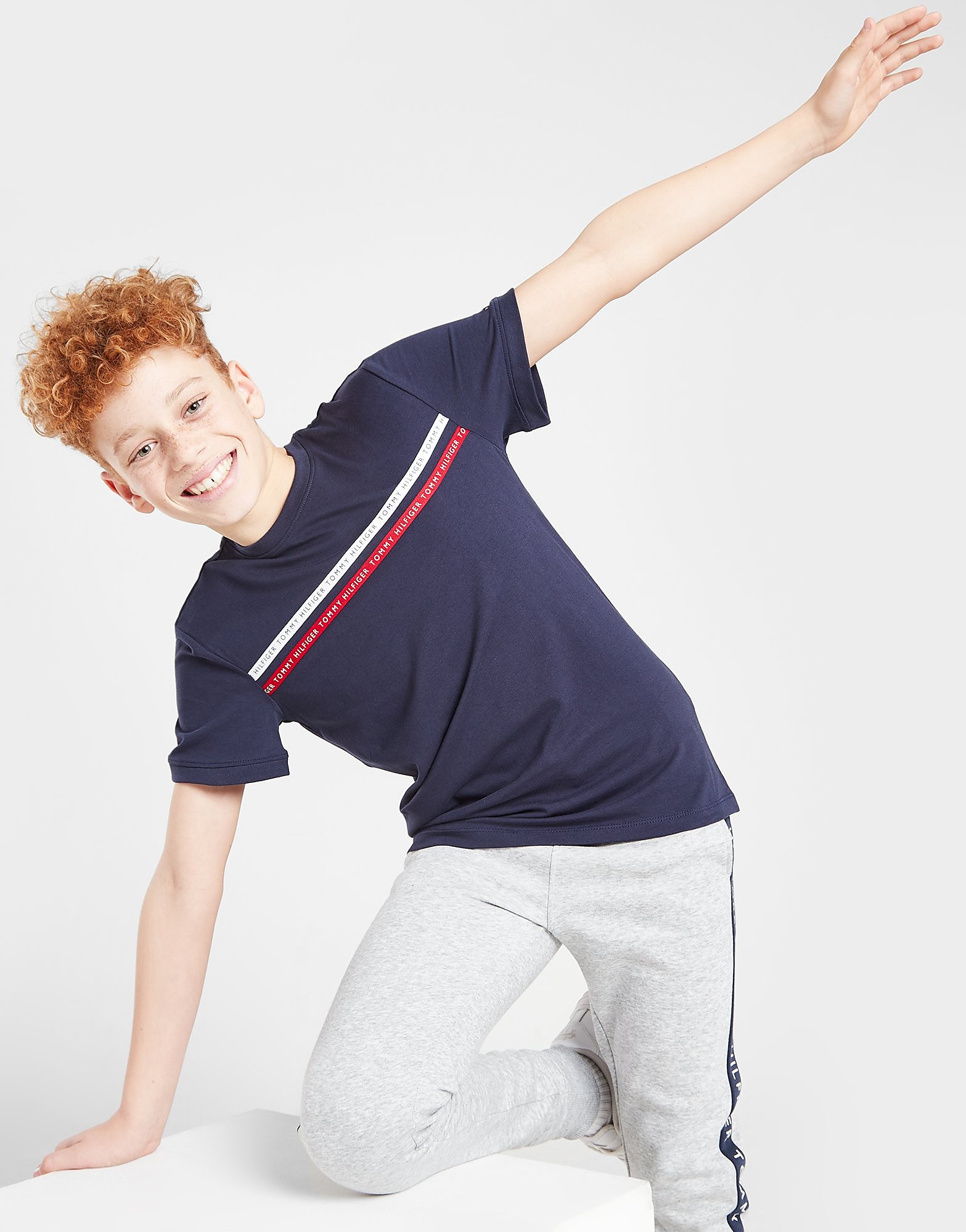 

Tommy Hilfiger Taped T-Shirt Junior - Blue - Kids, Blue