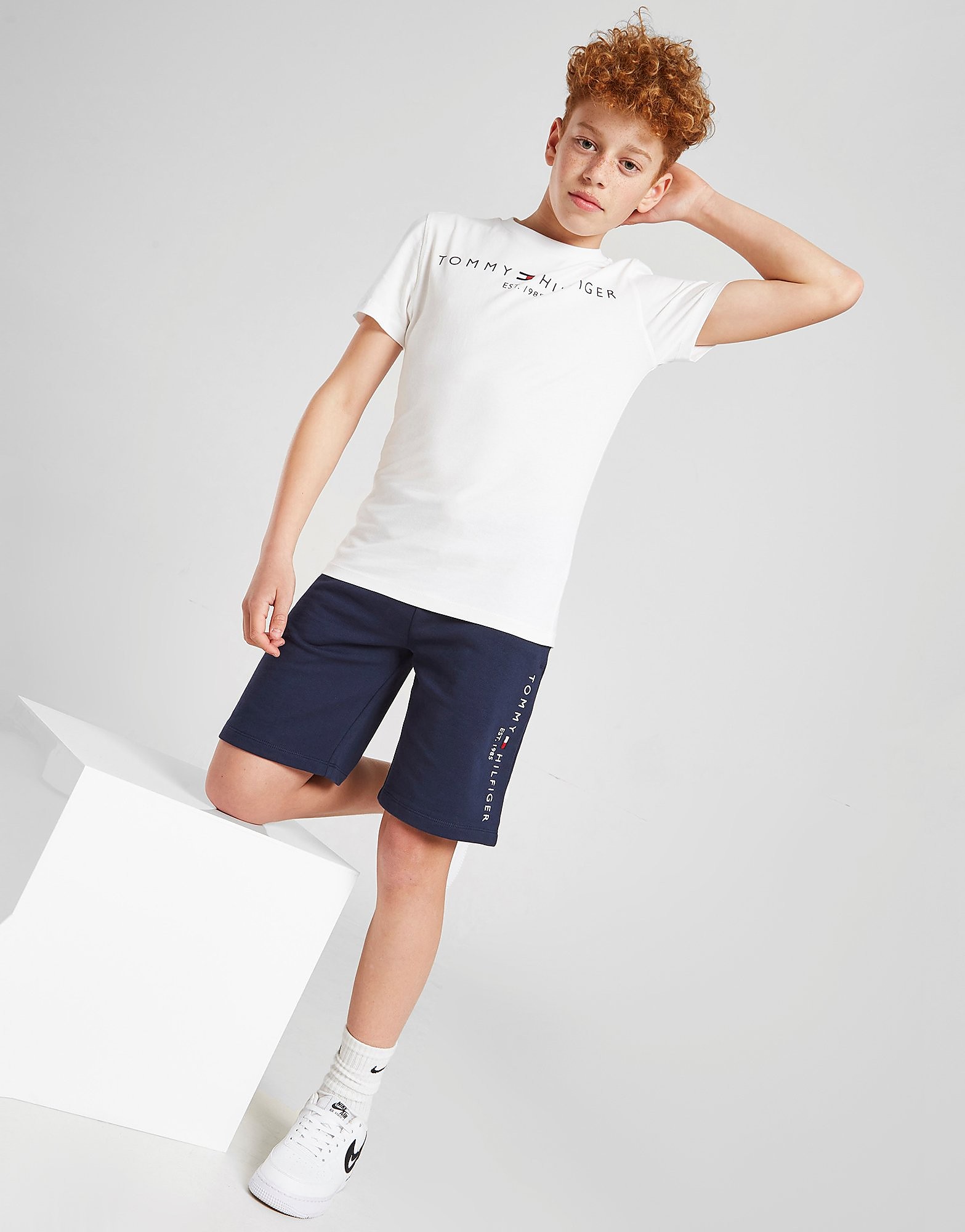 

Tommy Hilfiger Essential Shorts Junior - Navy - Kids, Navy