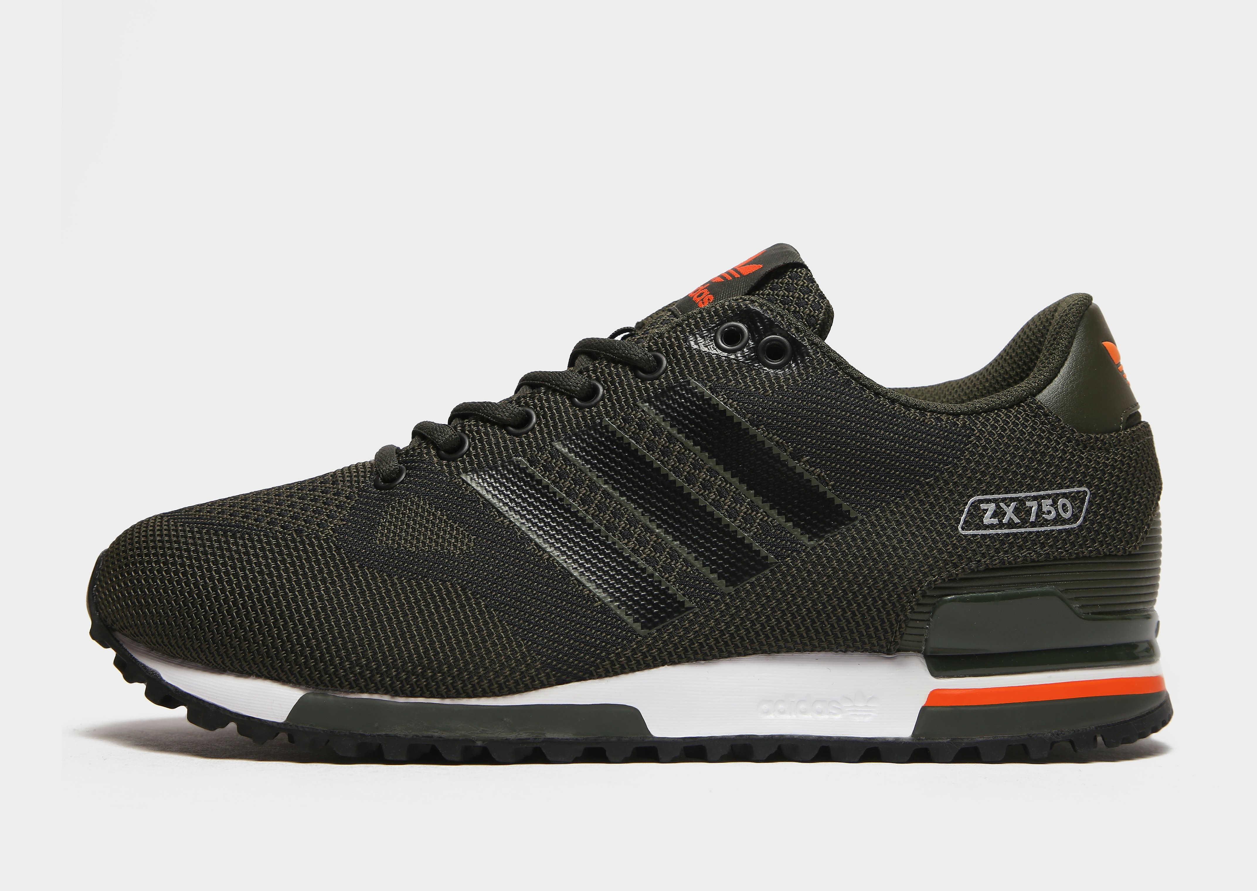 

adidas Originals ZX 750 Woven - Only at JD - Green - Mens, Green