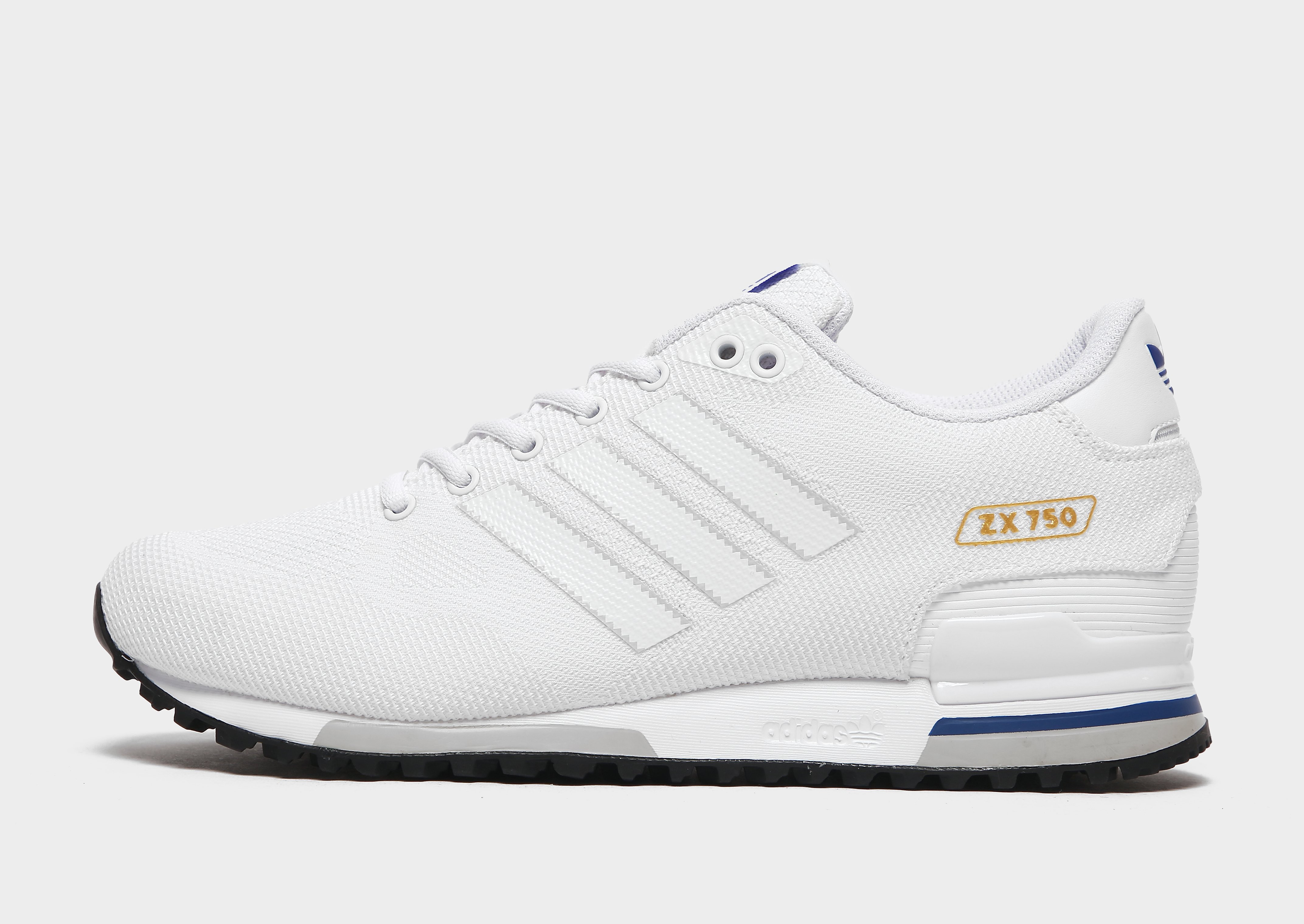 

adidas Originals ZX 750 Woven - Only at JD - White - Mens, White