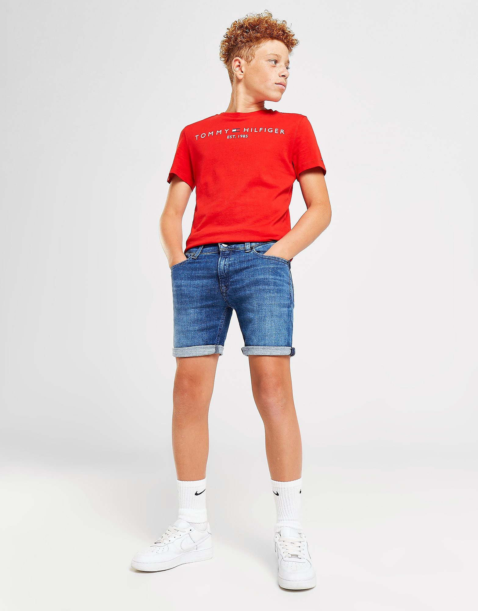 

Tommy Hilfiger Denim Shorts Junior - Blue - Kids, Blue