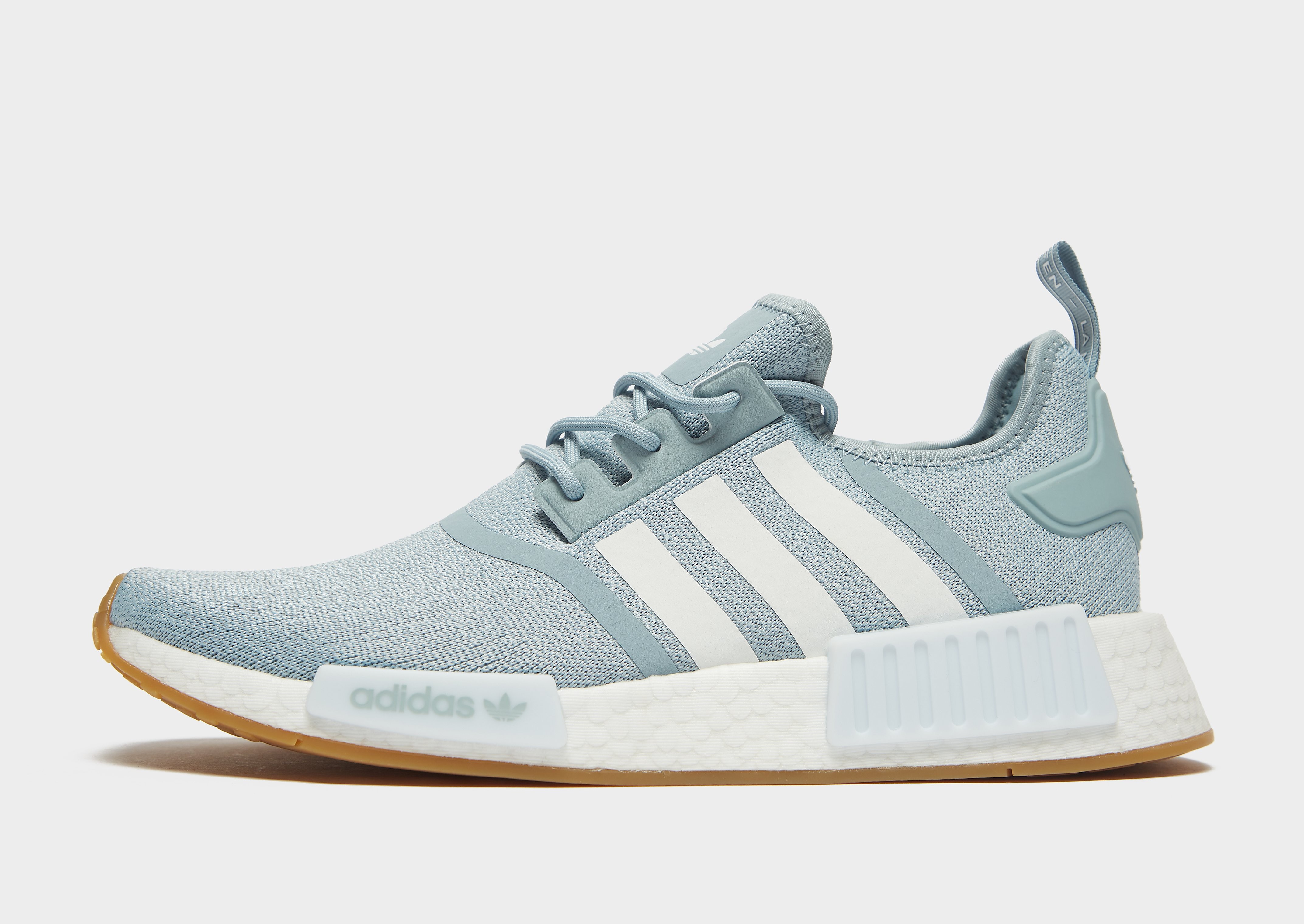 adidas Originals NMD_R1 - Magic Grey / Cloud White / Gum - Mens, Magic Grey / Cloud White / Gum