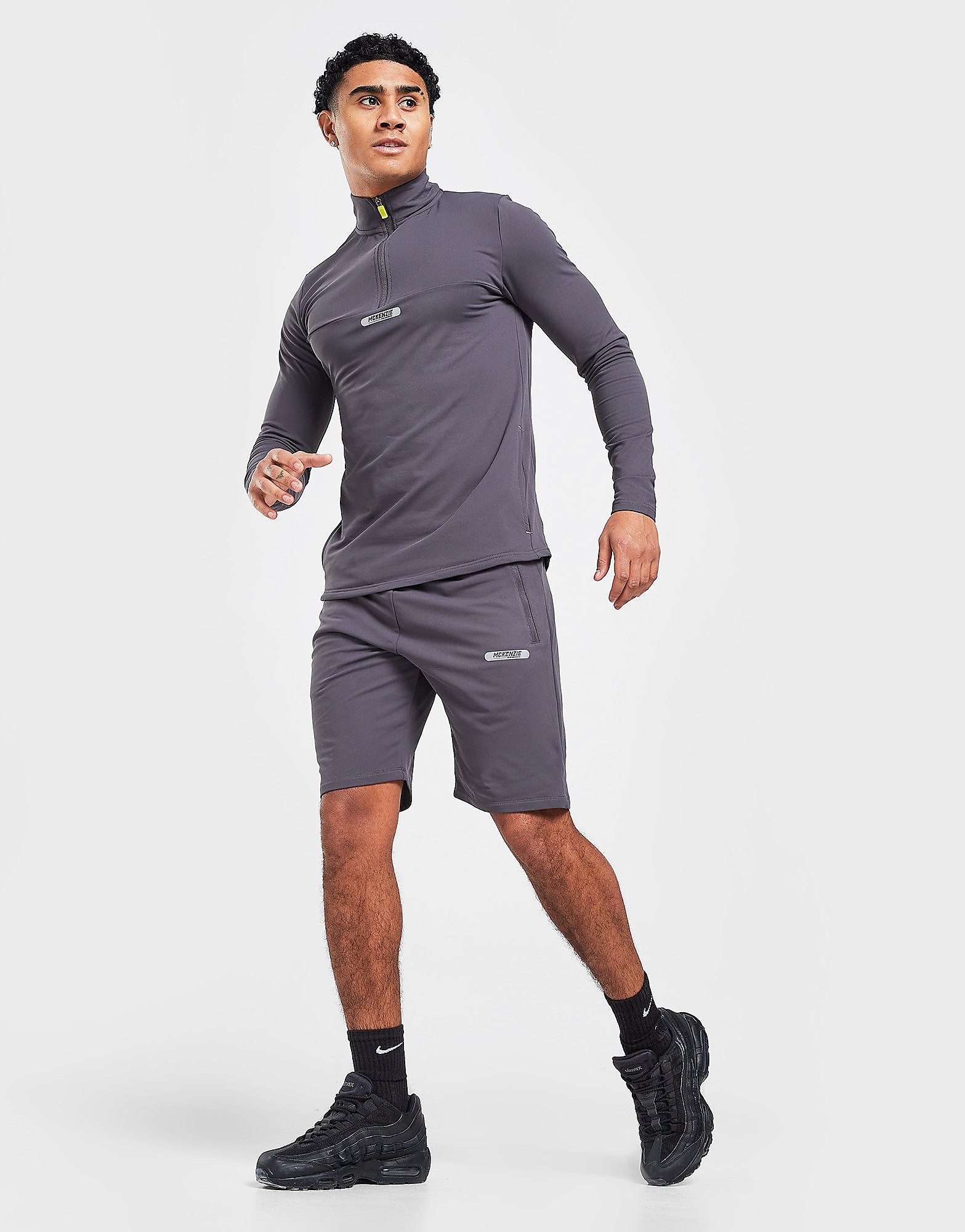 

McKenzie Speed Track Top & Shorts Set - Only at JD - Grey - Mens, Grey