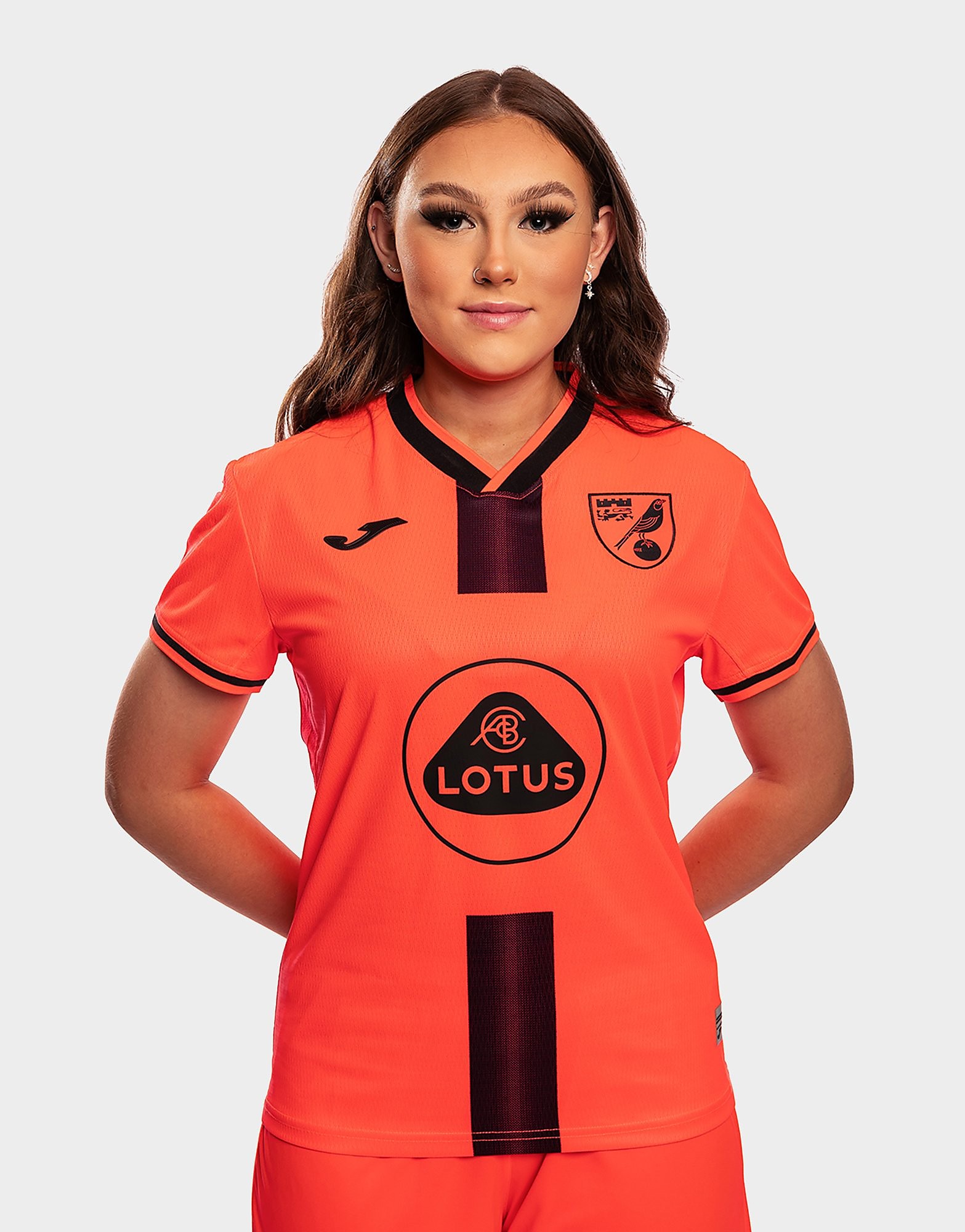 

Joma Norwich City 2021/22 Third Shirt Women's - Orange, Orange