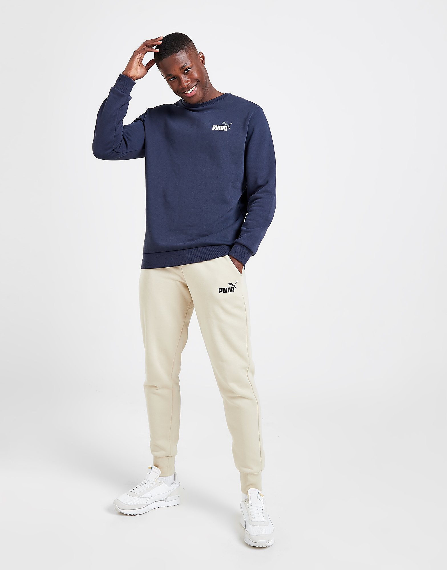 

Puma Core Fleece Joggers - Beige - Mens, Beige