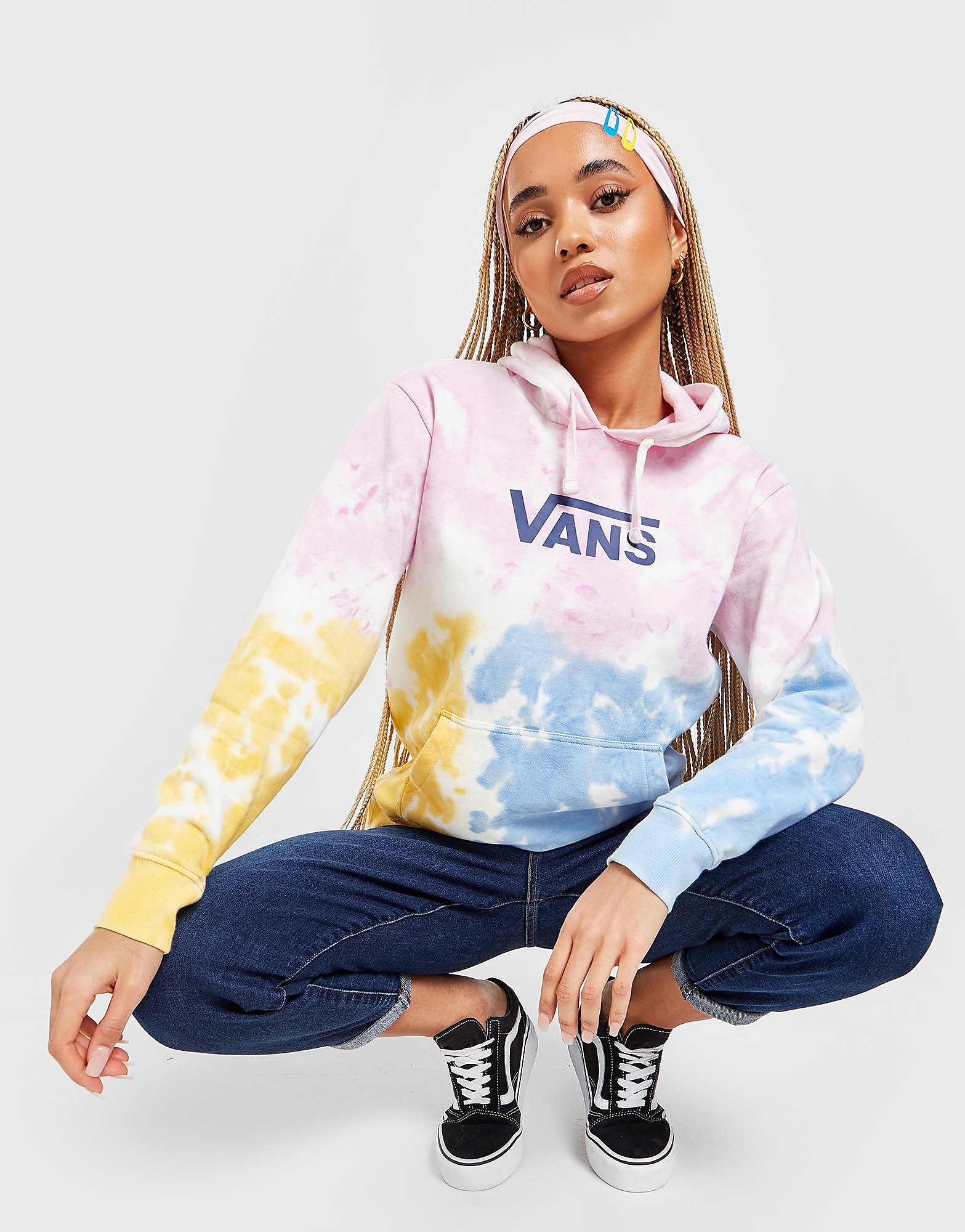 

Vans Tie Dye Hoodie - Multi Coloured - Womens, Multi Coloured