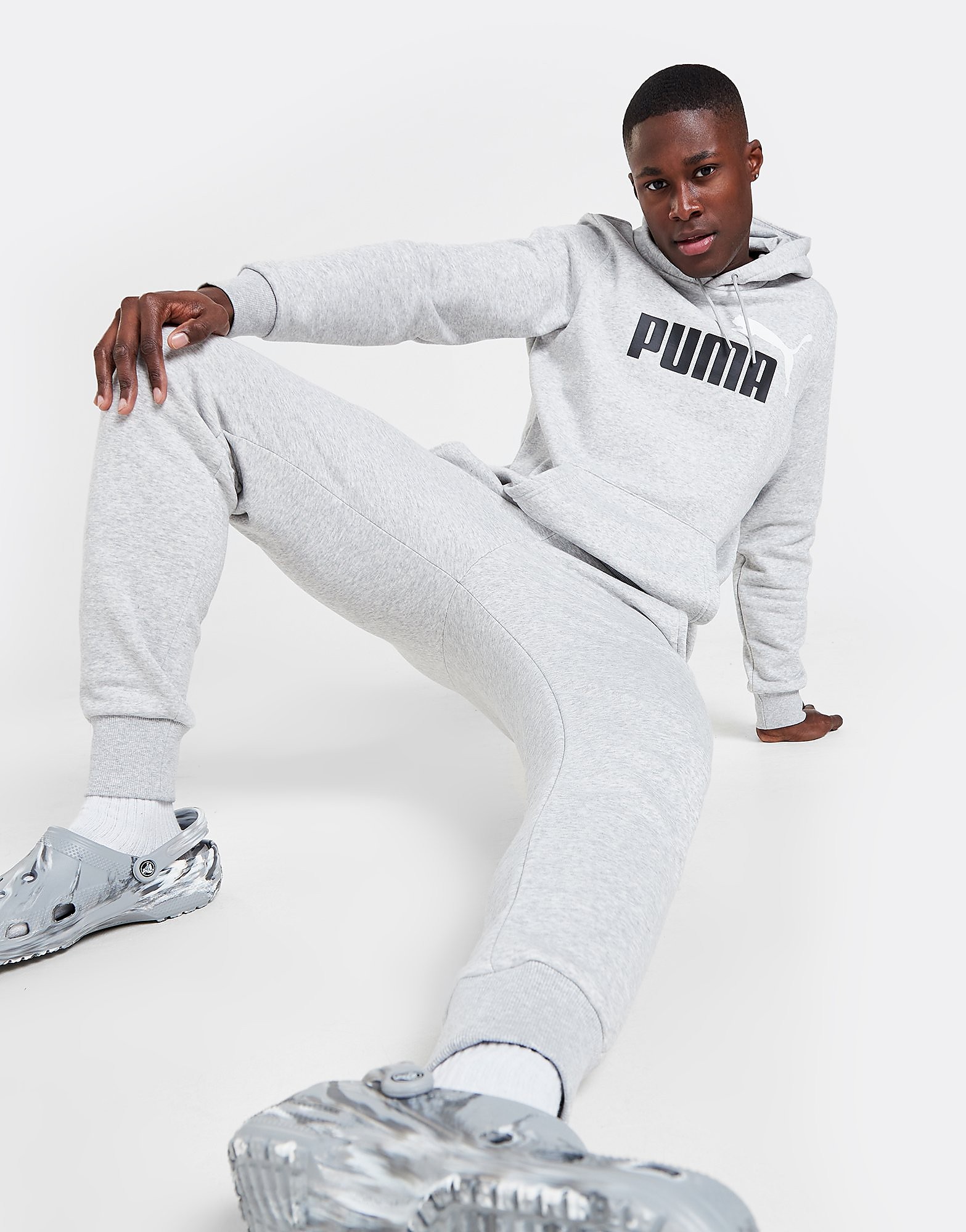 

Puma Core Large Logo Overhead Hoodie - Only at JD - Grey - Mens, Grey