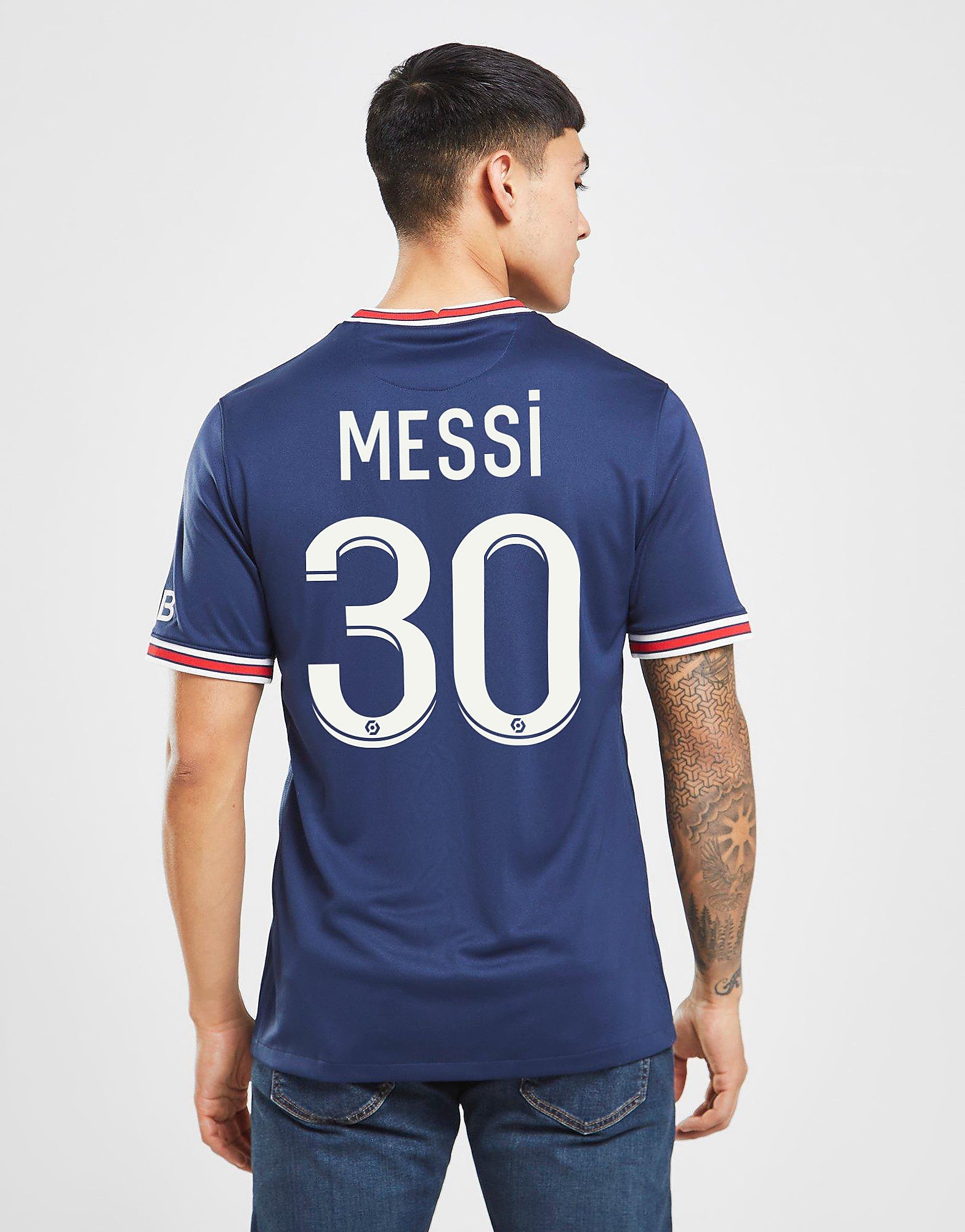 

Jordan Paris Saint Germain 21/22 Messi #30 Home Shirt - Blue - Mens, Blue
