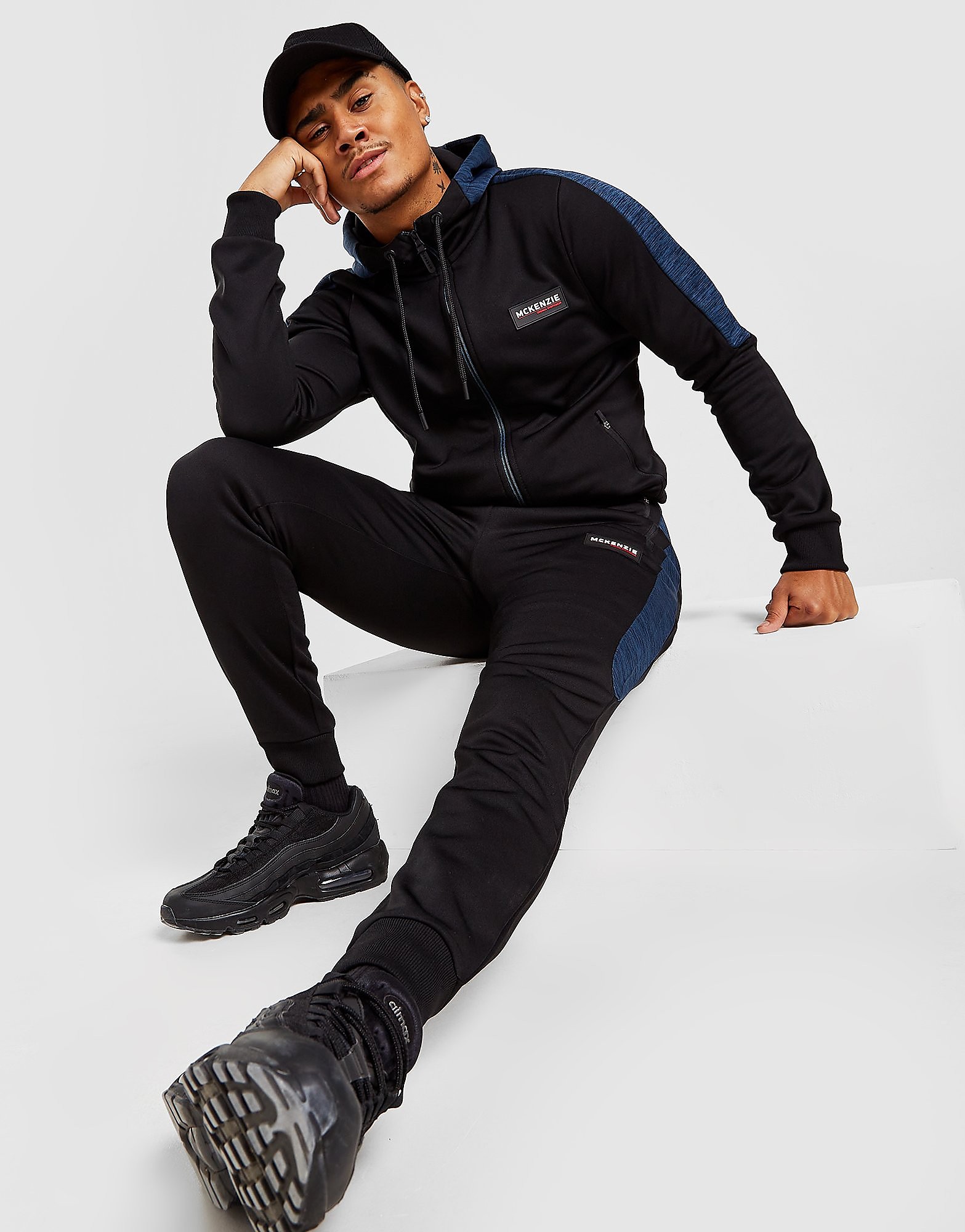 

McKenzie Duke Poly Track Pants - Only at JD - Black - Mens, Black
