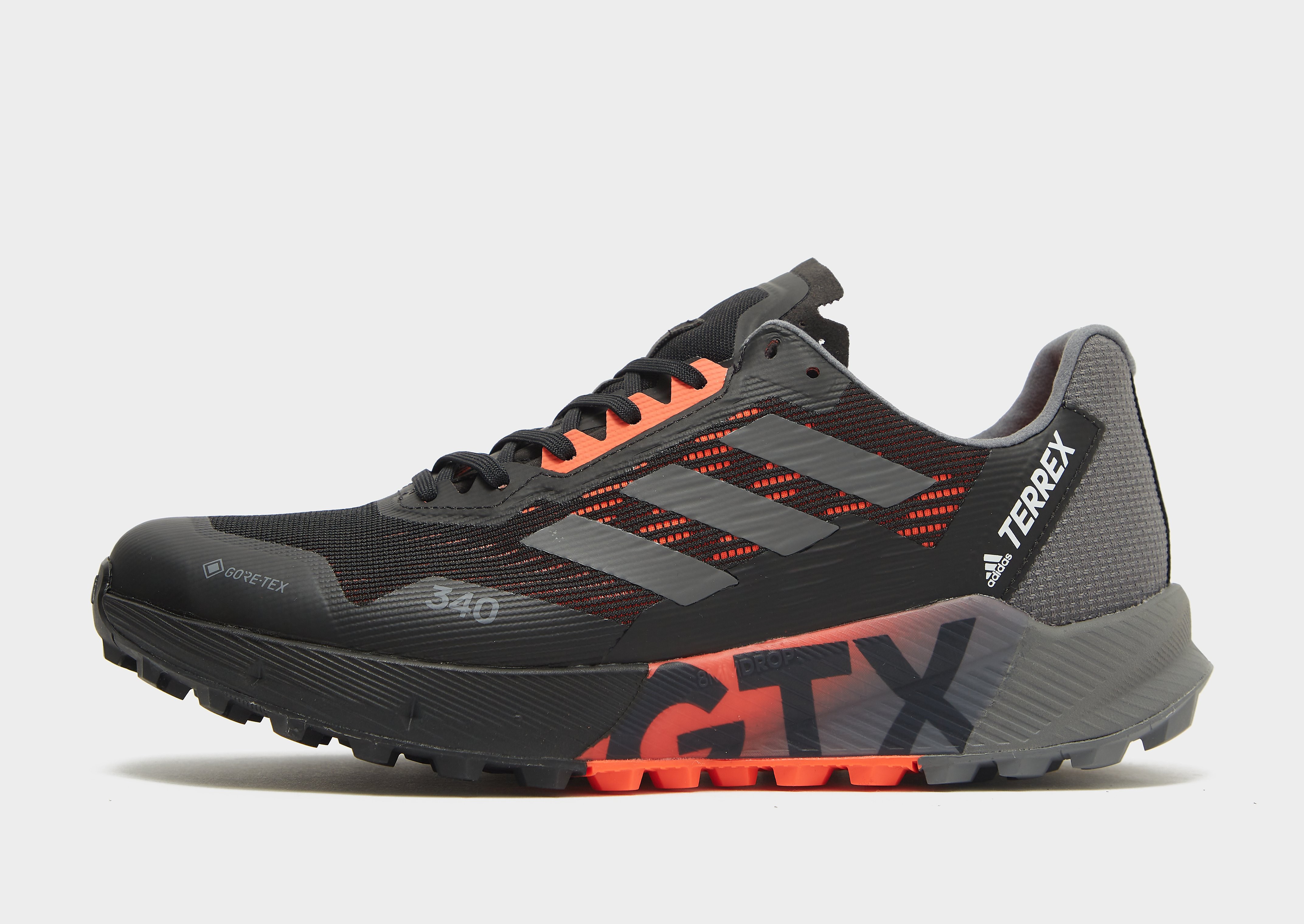 

adidas Terrex Agravic Flow 2.0 GORE-TEX - Core Black / Grey Four / Cloud White - Mens, Core Black / Grey Four / Cloud White