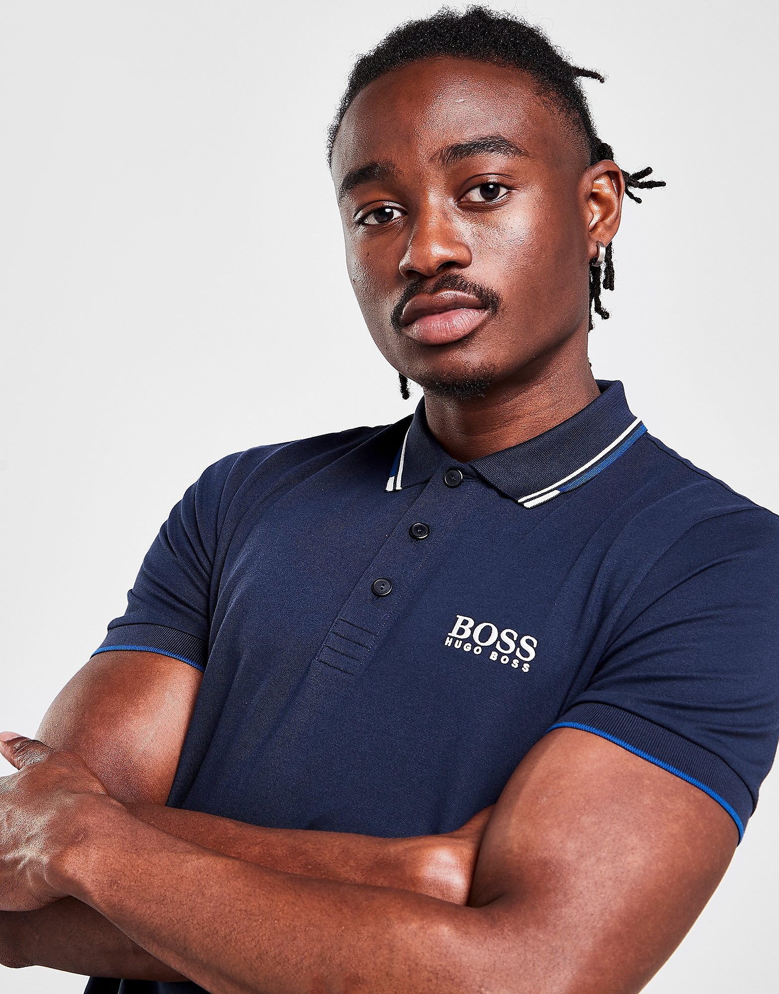 

BOSS Paddy Pro Polo Shirt - Navy - Mens, Navy
