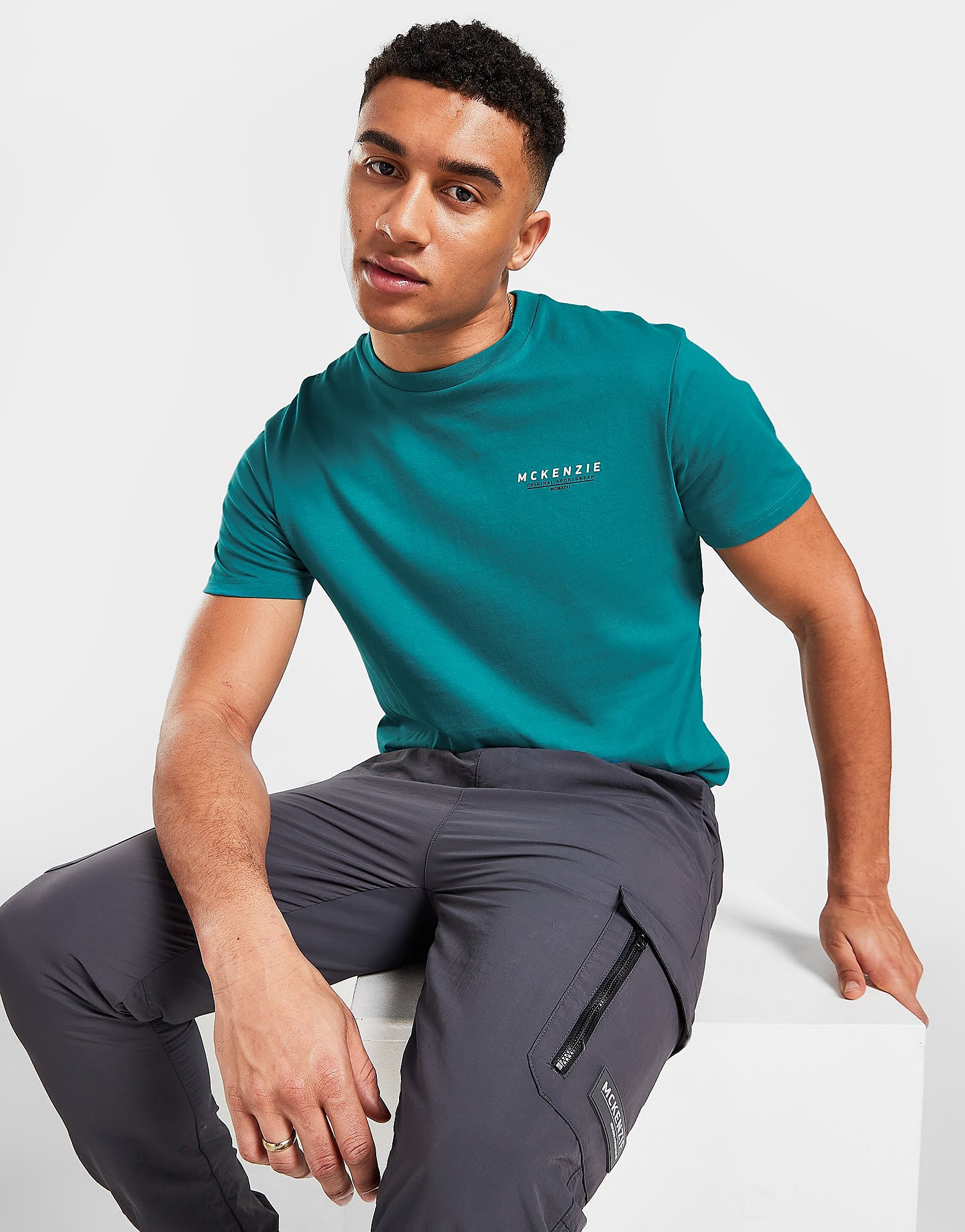 

McKenzie Essential T-Shirt - Only at JD - Blue - Mens, Blue