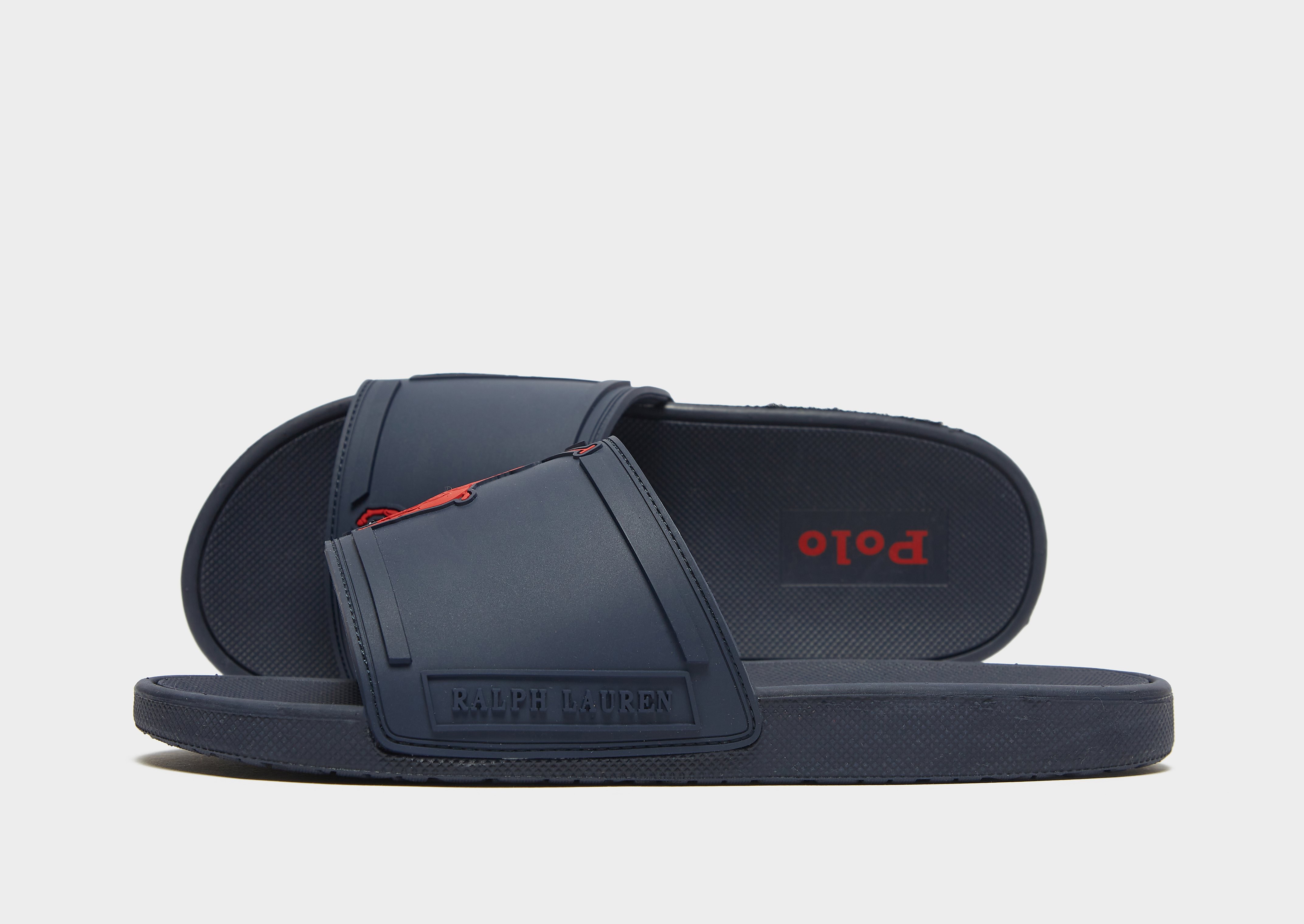 Polo Ralph Lauren Casey Slides Junior - Navy - Kids, Navy