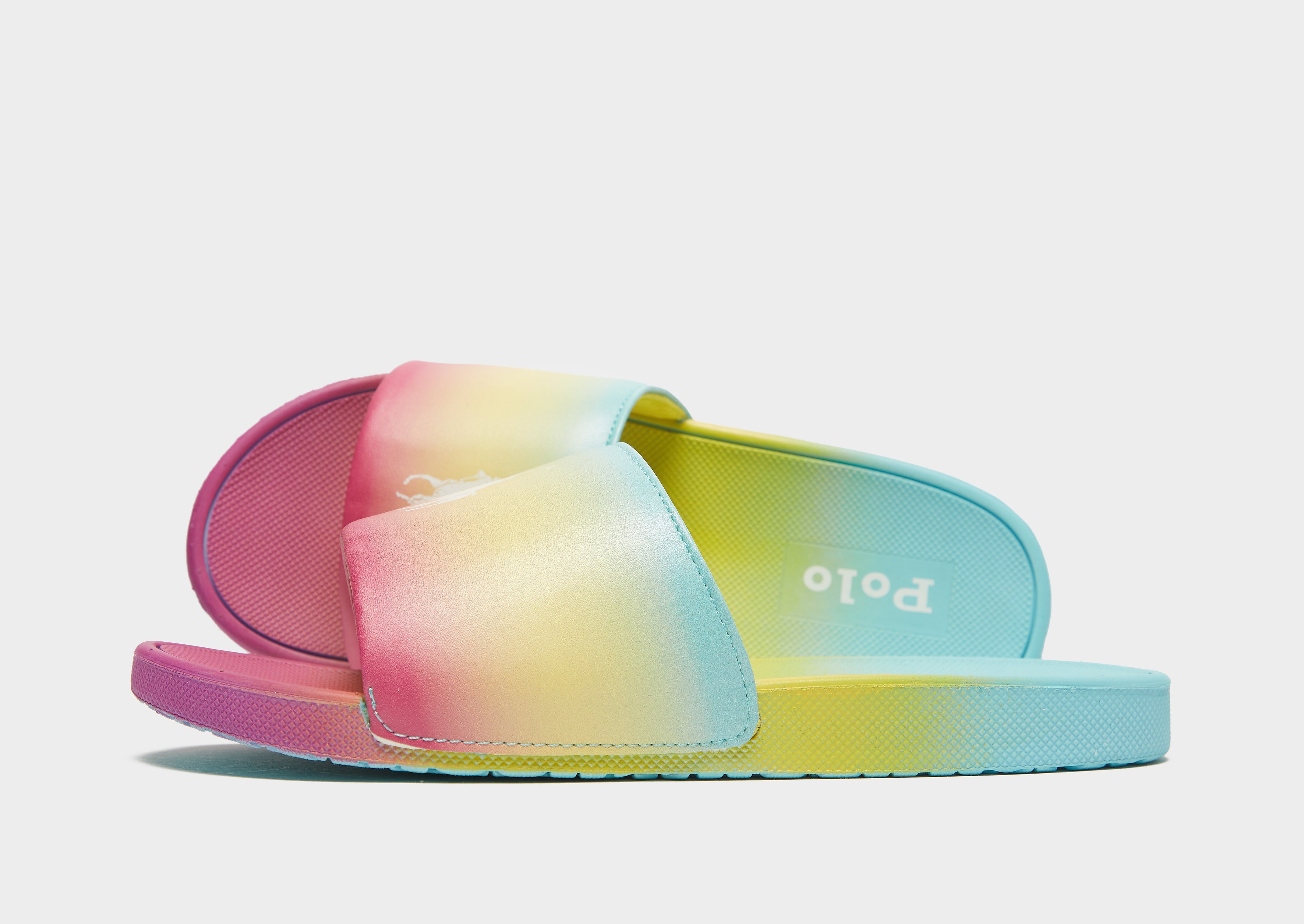

Polo Ralph Lauren Cayson Slides Junior - Multi Coloured - Kids, Multi Coloured