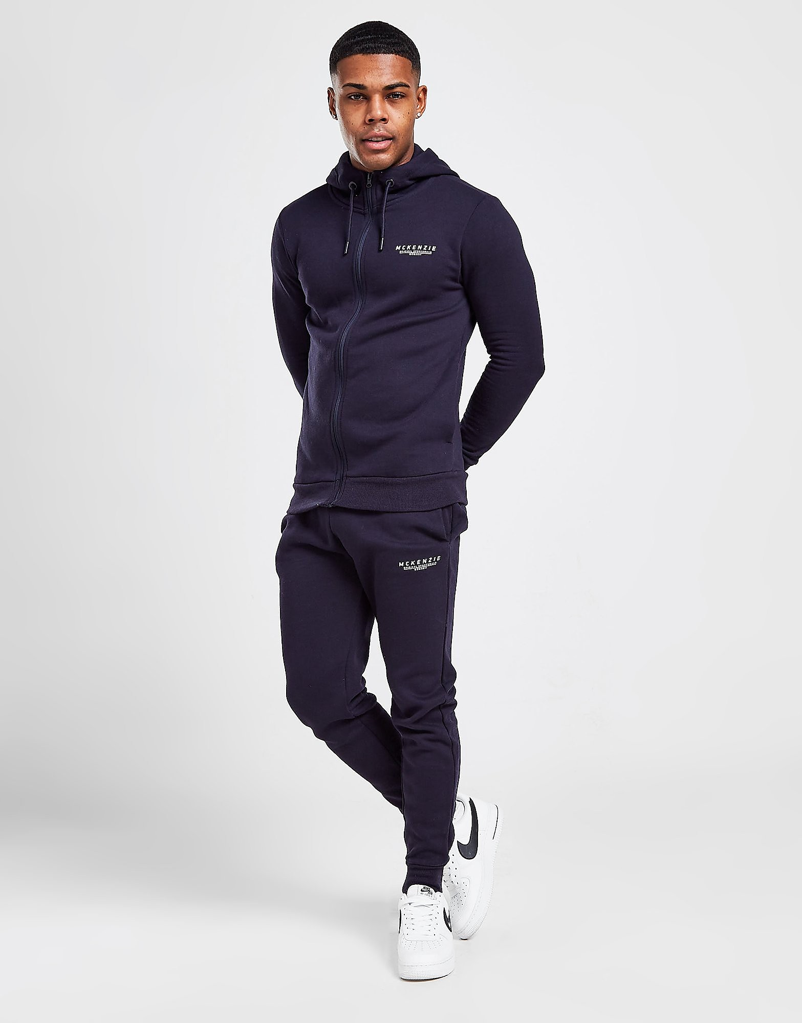 

McKenzie Essential Full Zip Tracksuit - Only at JD - Navy, Navy