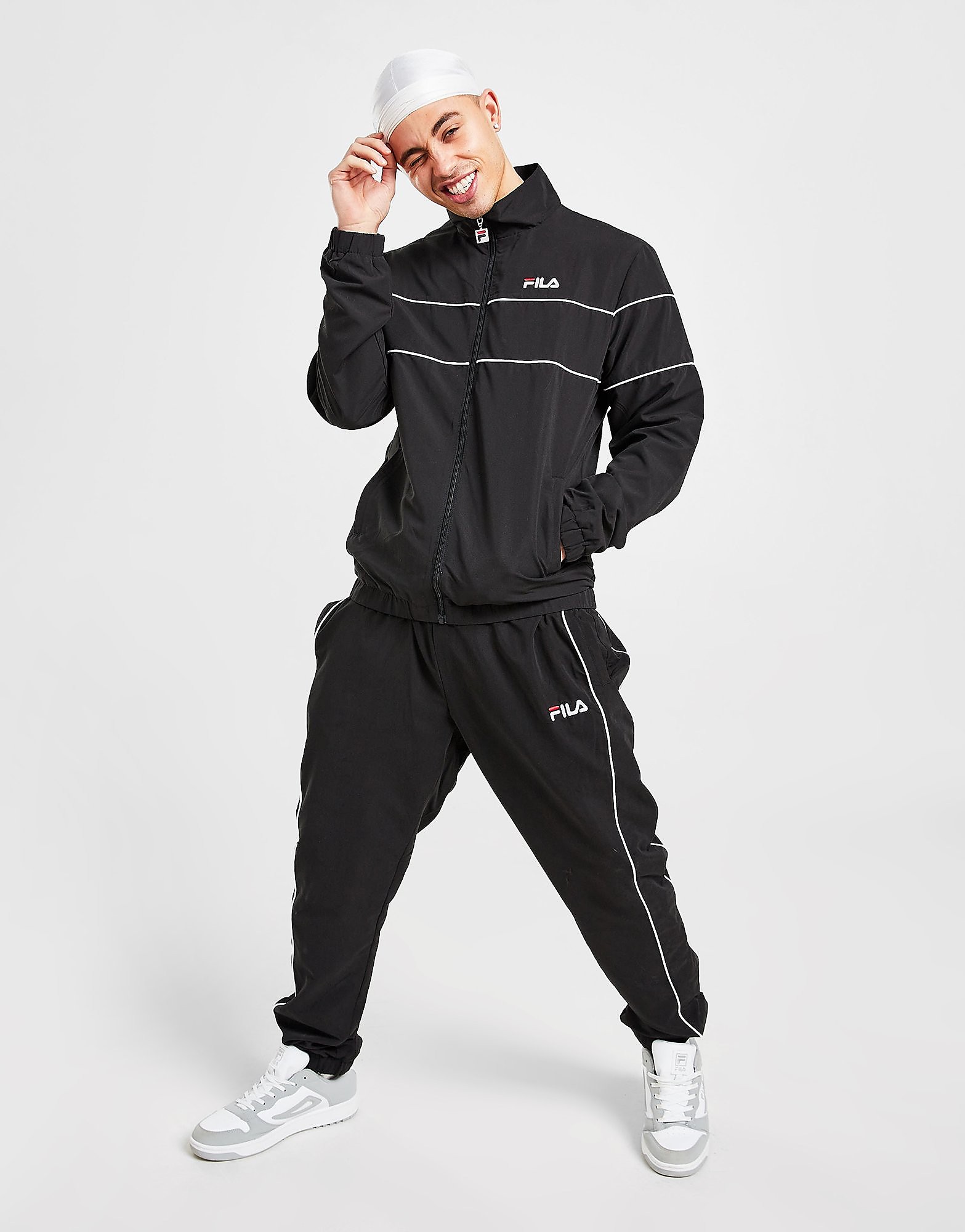 

Fila Sabbatini Woven Poly Tracksuit - Black, Black